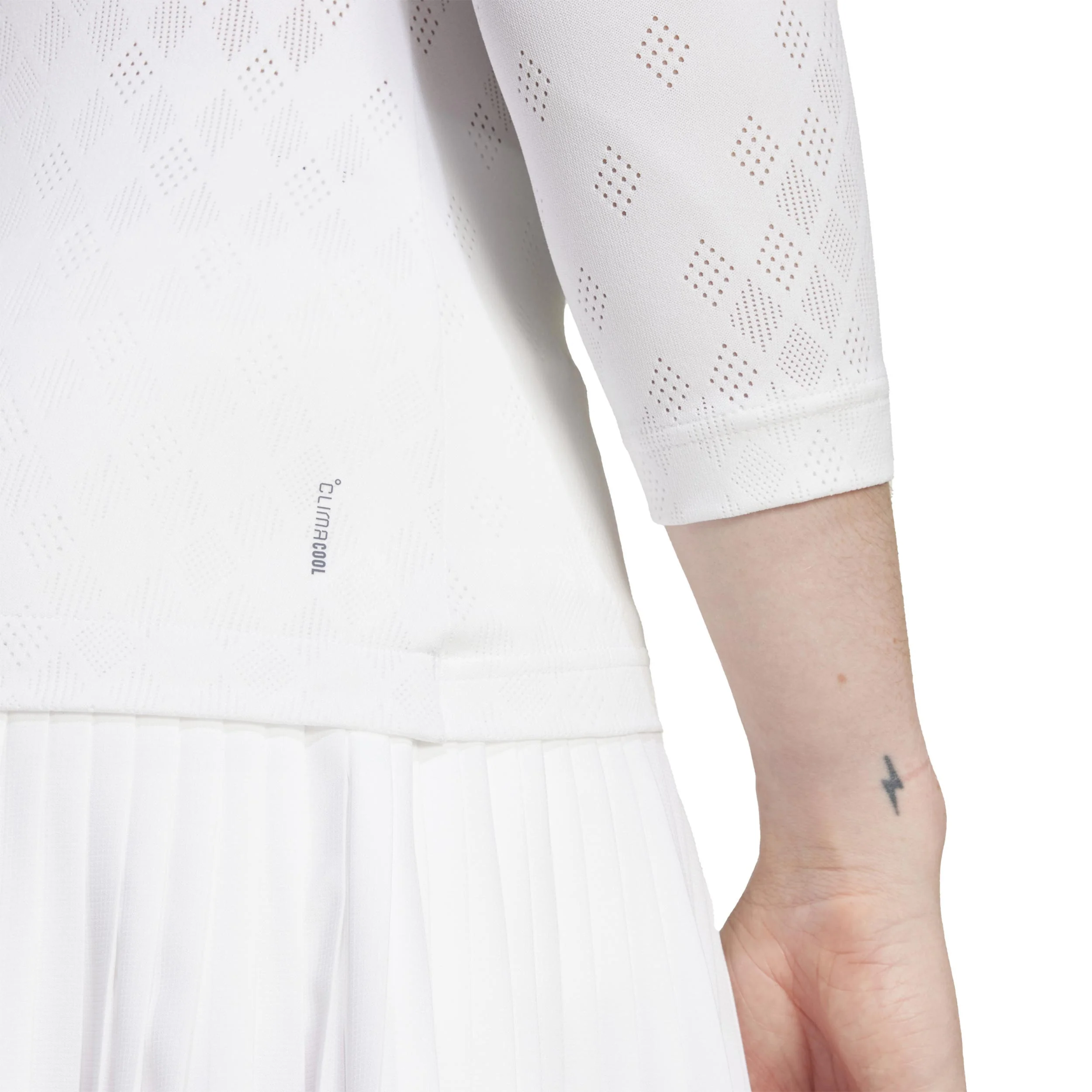 3/4 Pro Longsleeve Damen-Weiß - Image 5