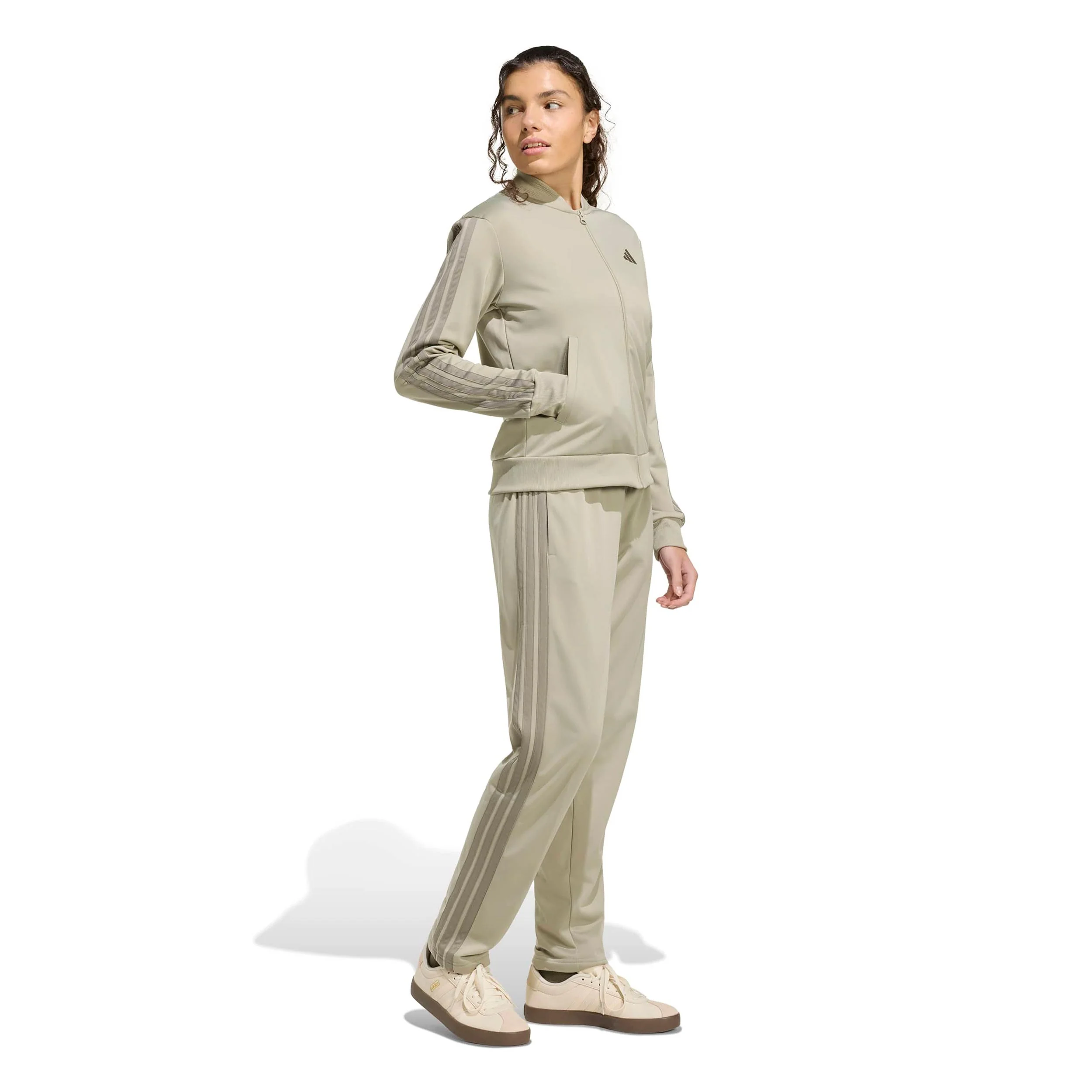 3Stripes Dayready Trainingsanzug Damen - beige - Image 4