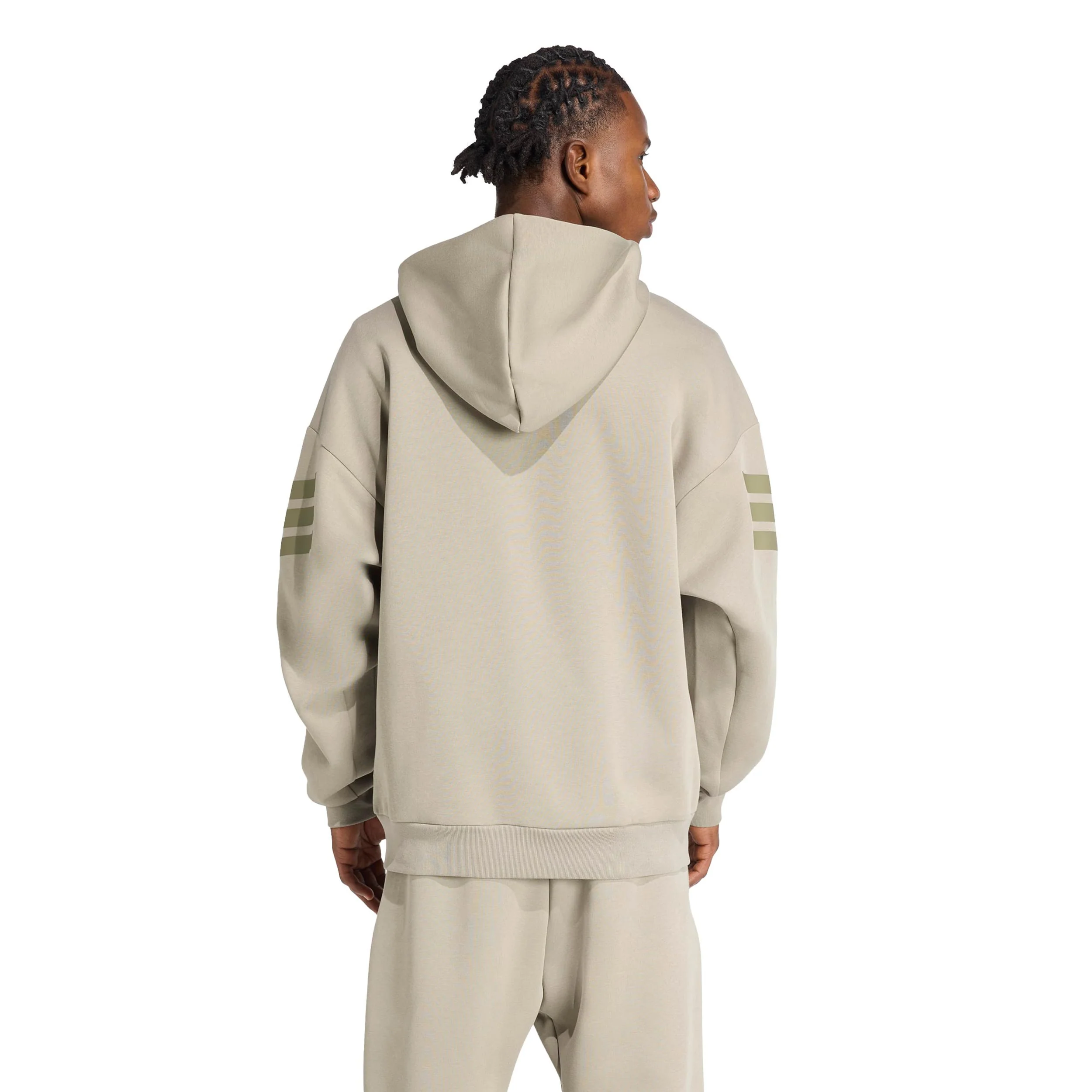 3Stripes Full-Zip Trainingsjacke Herren-beige - Image 3