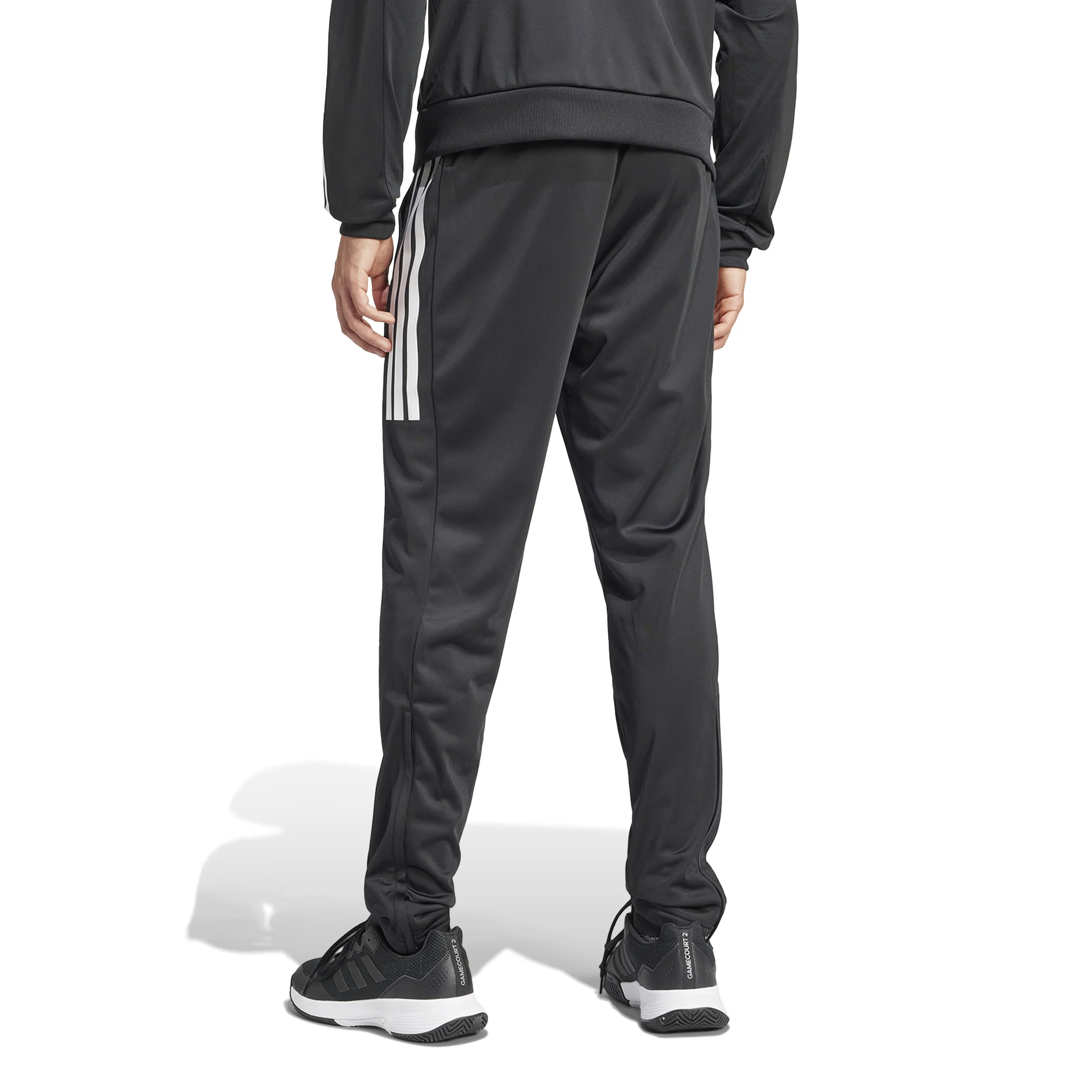 3Stripes Knit Trainingshose Herren - schwarz, weiß - Image 3