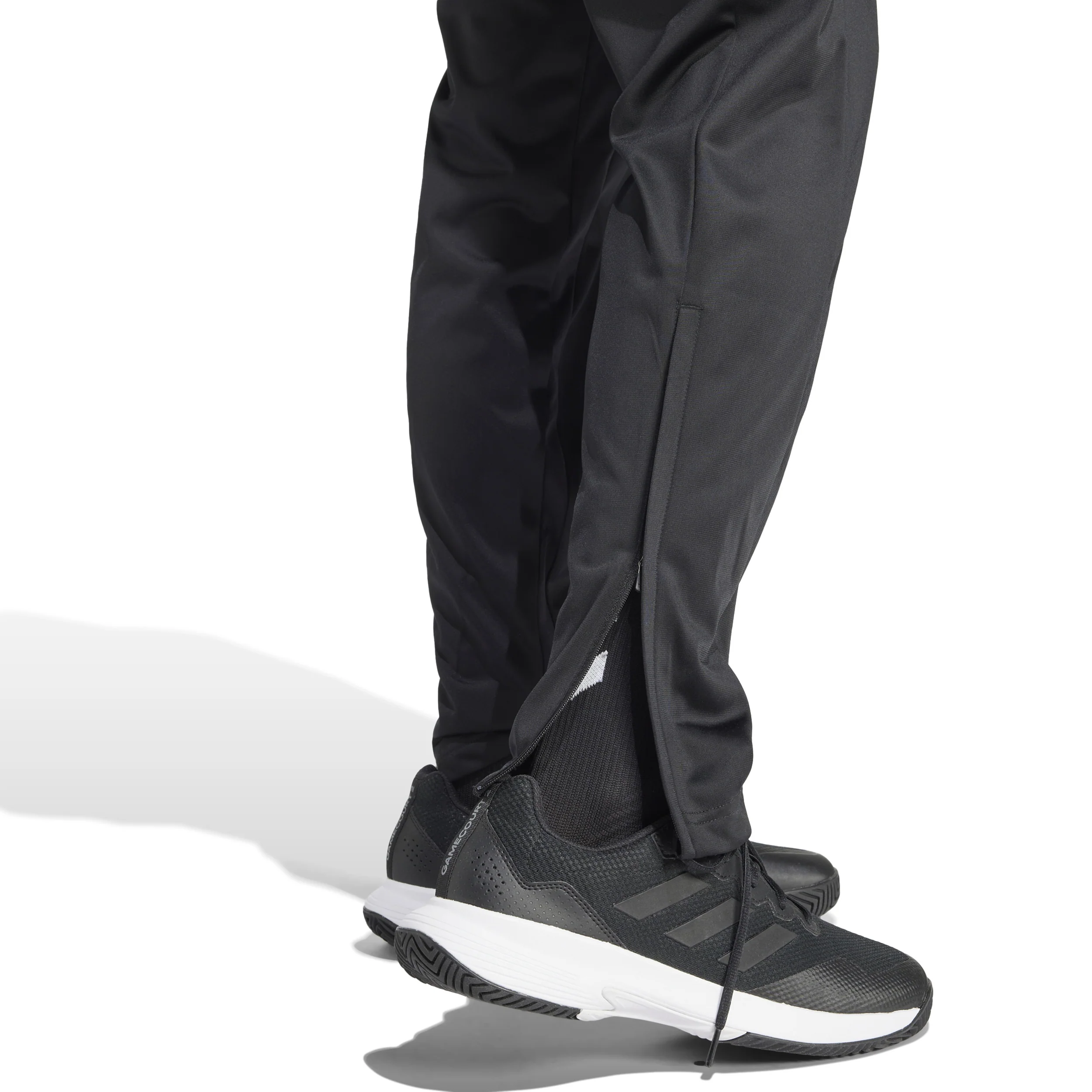 3Stripes Knit Trainingshose Herren - schwarz, weiß - Image 5