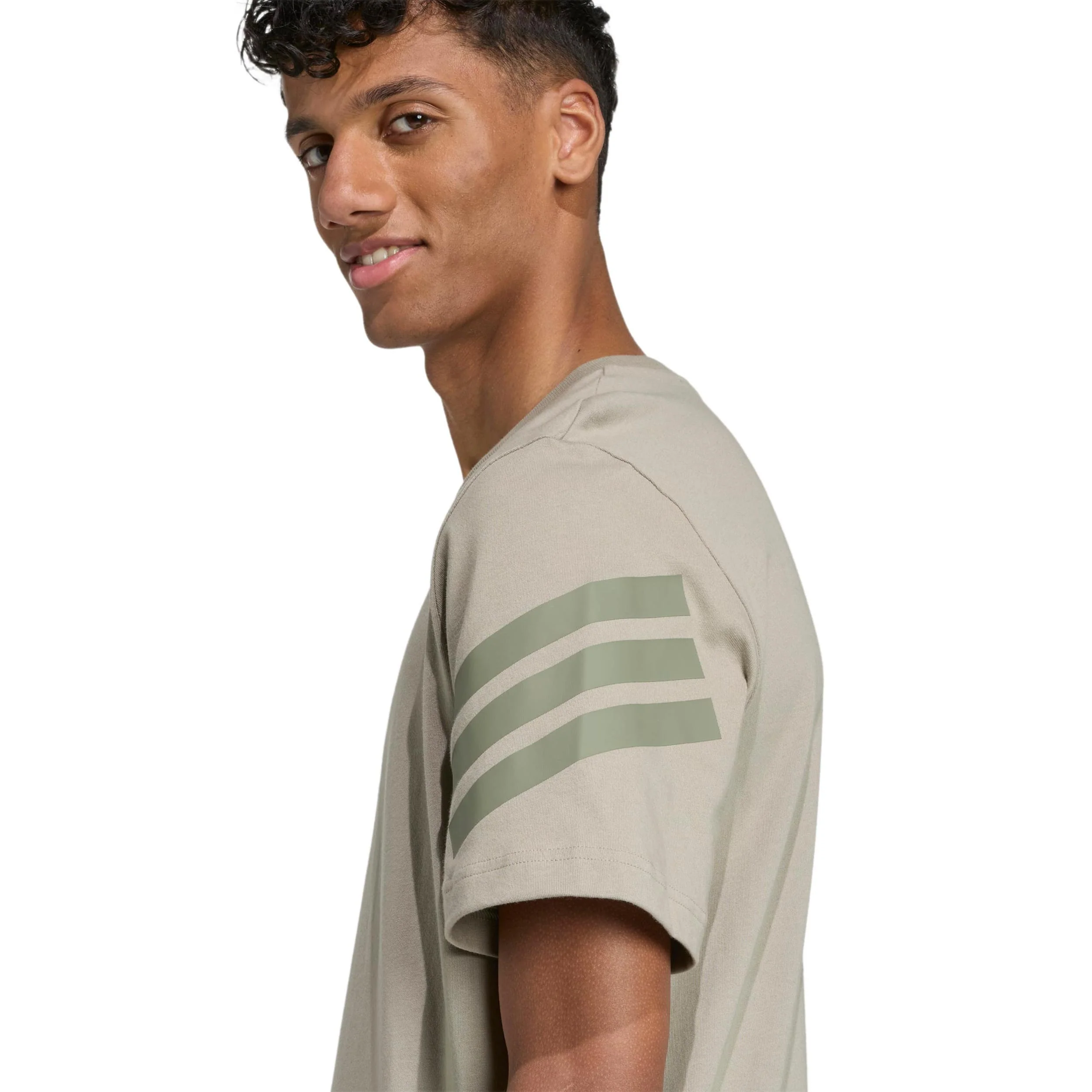 3Stripes Regular T-Shirt Herren-beige - Image 5
