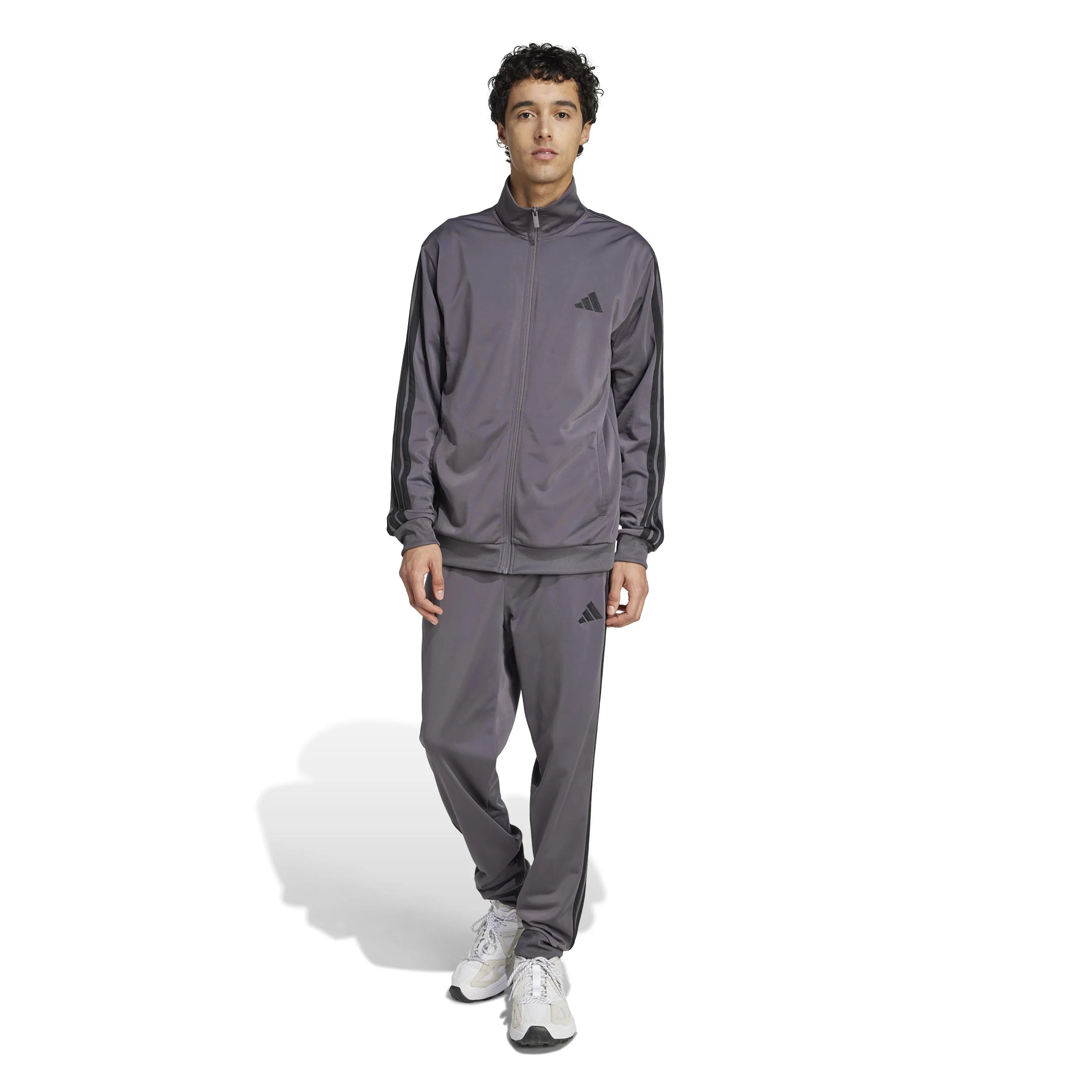 3Stripes Trainingsanzug Herren-Dunkelgrau - Image 4
