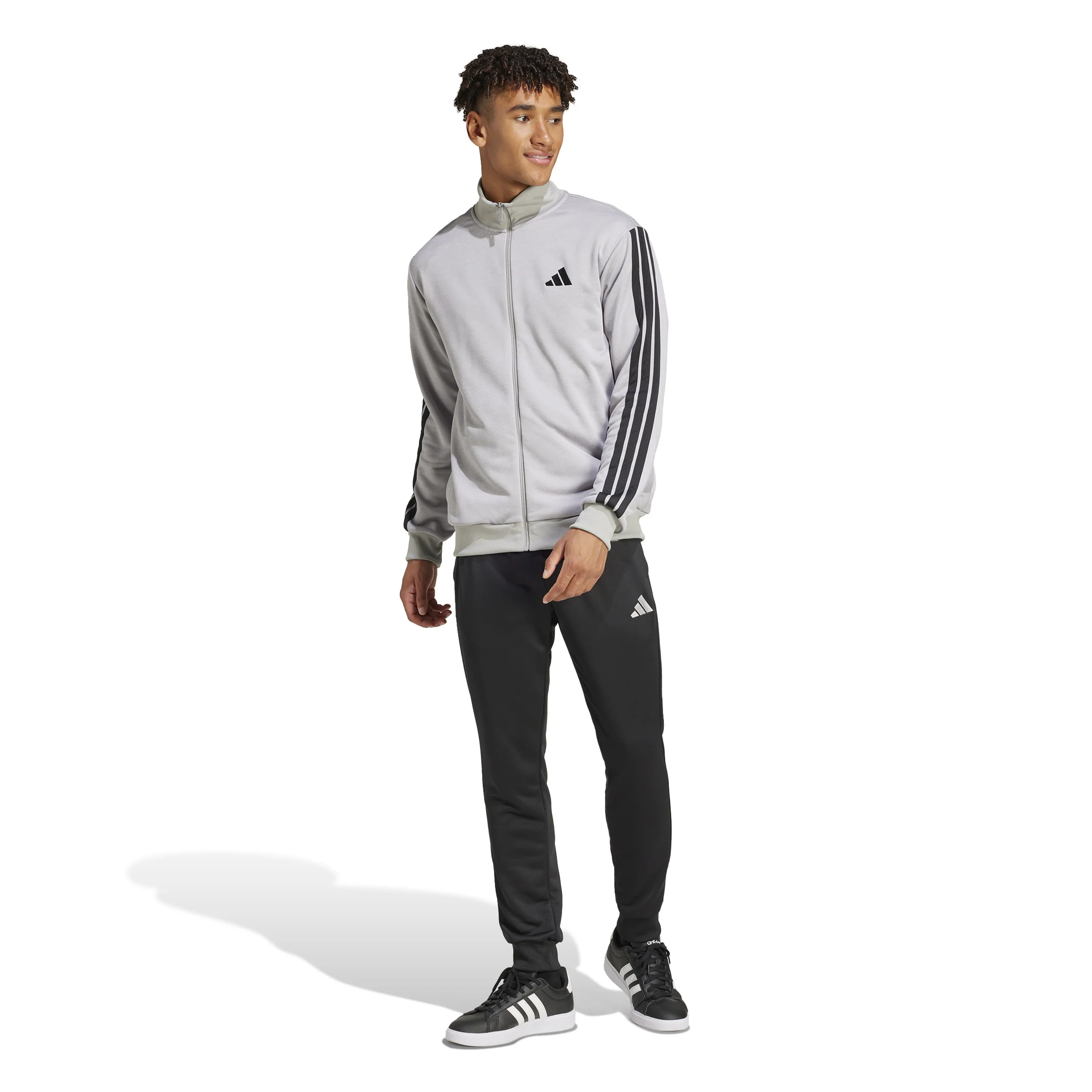 3Stripes Trainingsanzug Herren - grau - Image 4