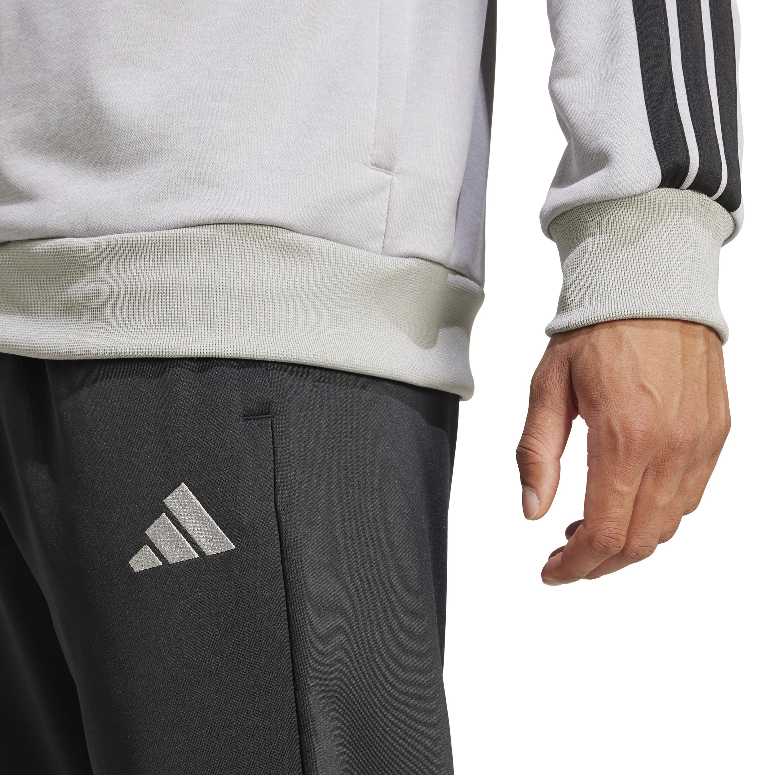 3Stripes Trainingsanzug Herren - grau - Image 8