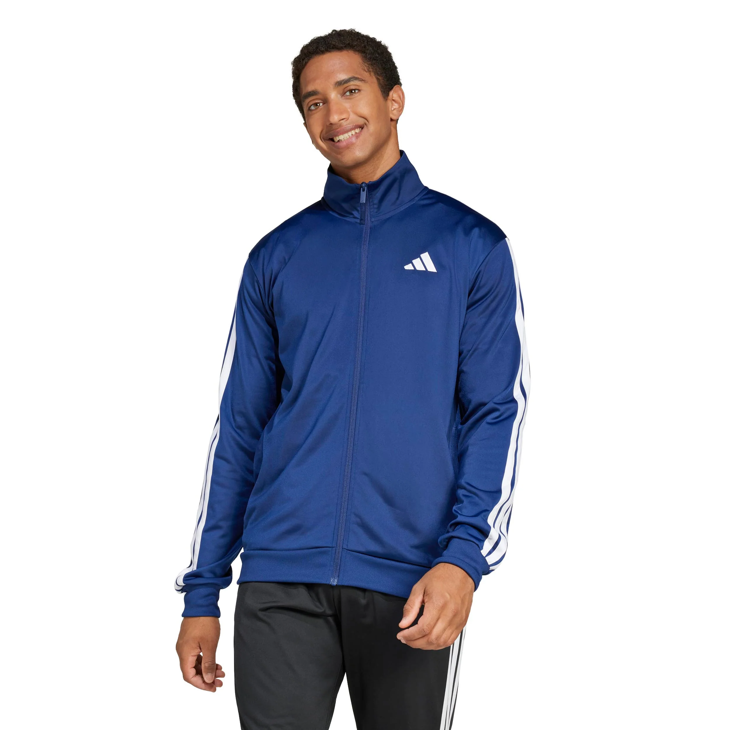 3Stripes Trainingsjacke Herren-Blau,Weiß - Image 2