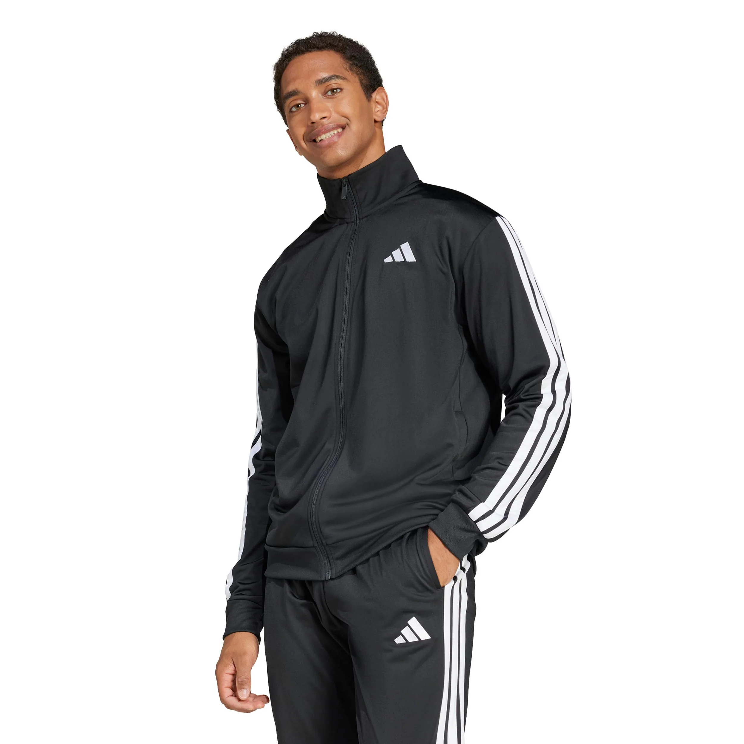 3Stripes Trainingsjacke Herren-Schwarz,Weiß - Image 2