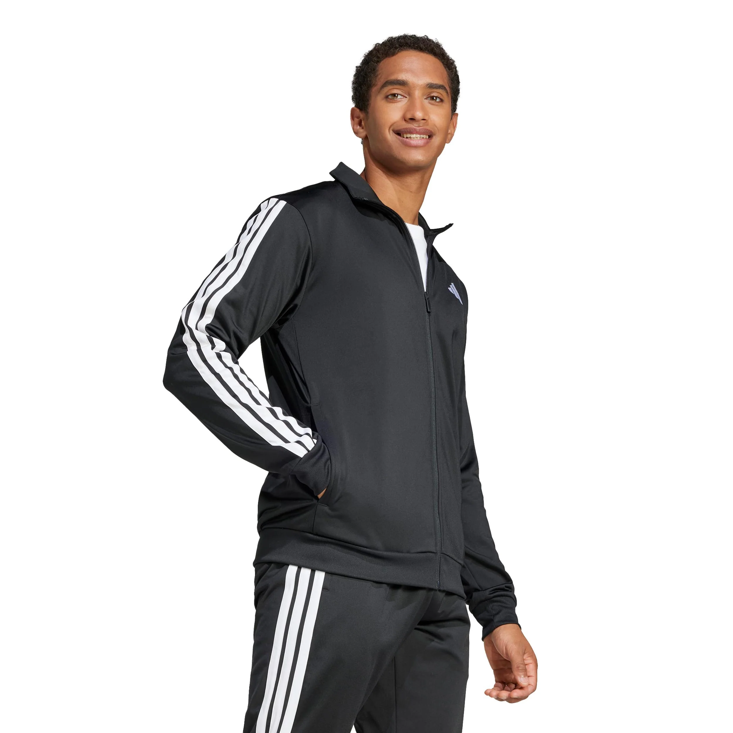 3Stripes Trainingsjacke Herren-Schwarz,Weiß - Image 4