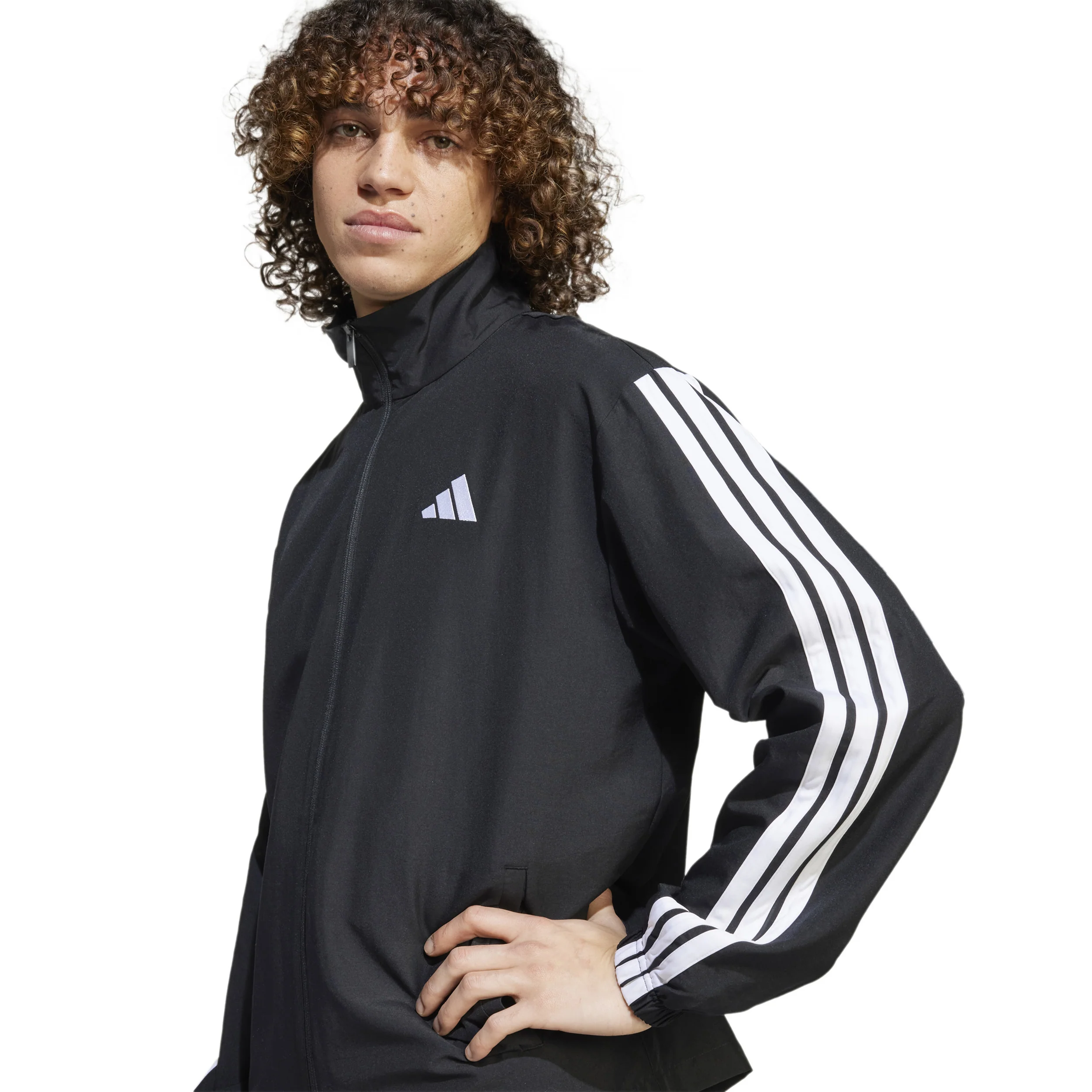 3Stripes Woven Trainingsanzug Herren - schwarz - Image 7