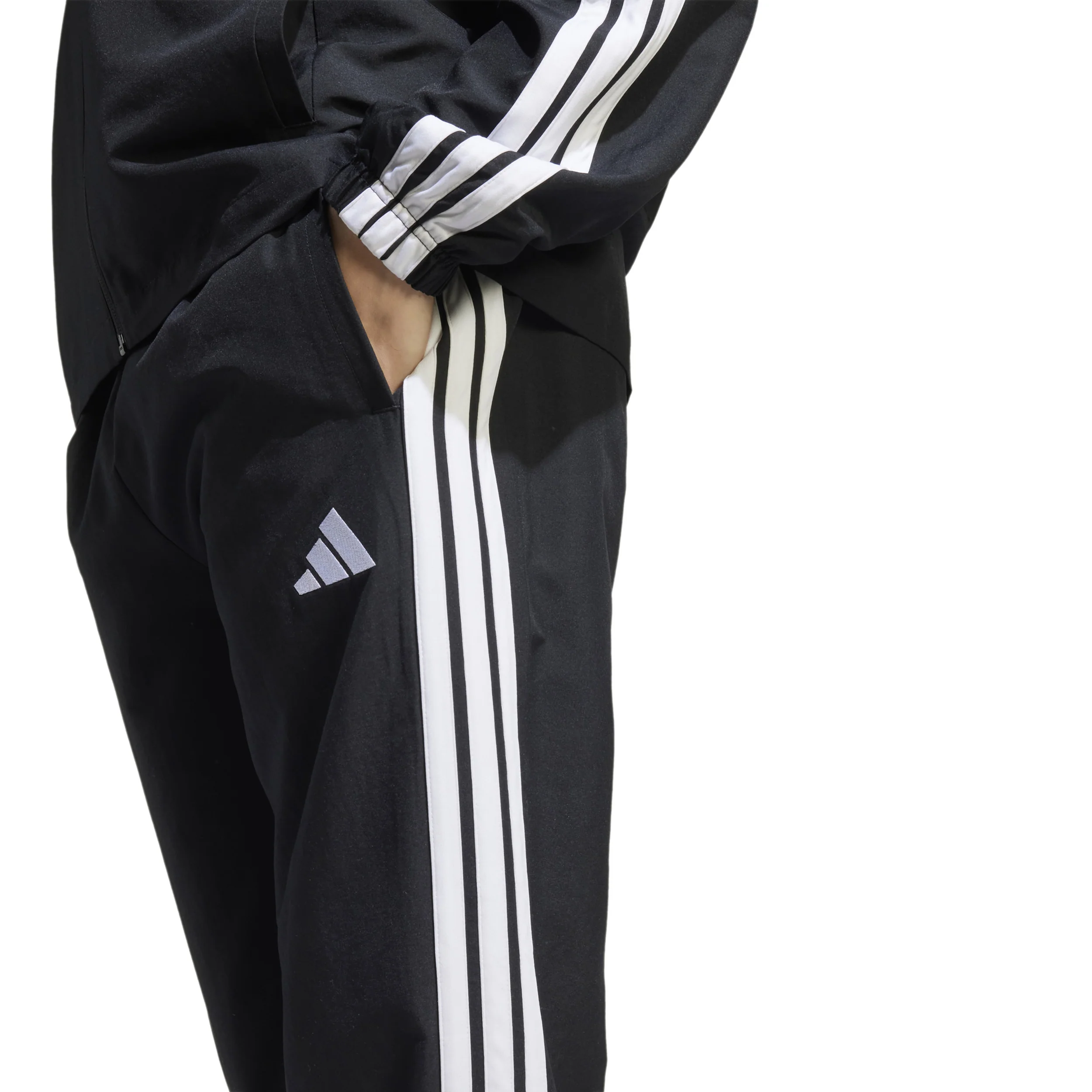 3Stripes Woven Trainingsanzug Herren - schwarz - Image 8