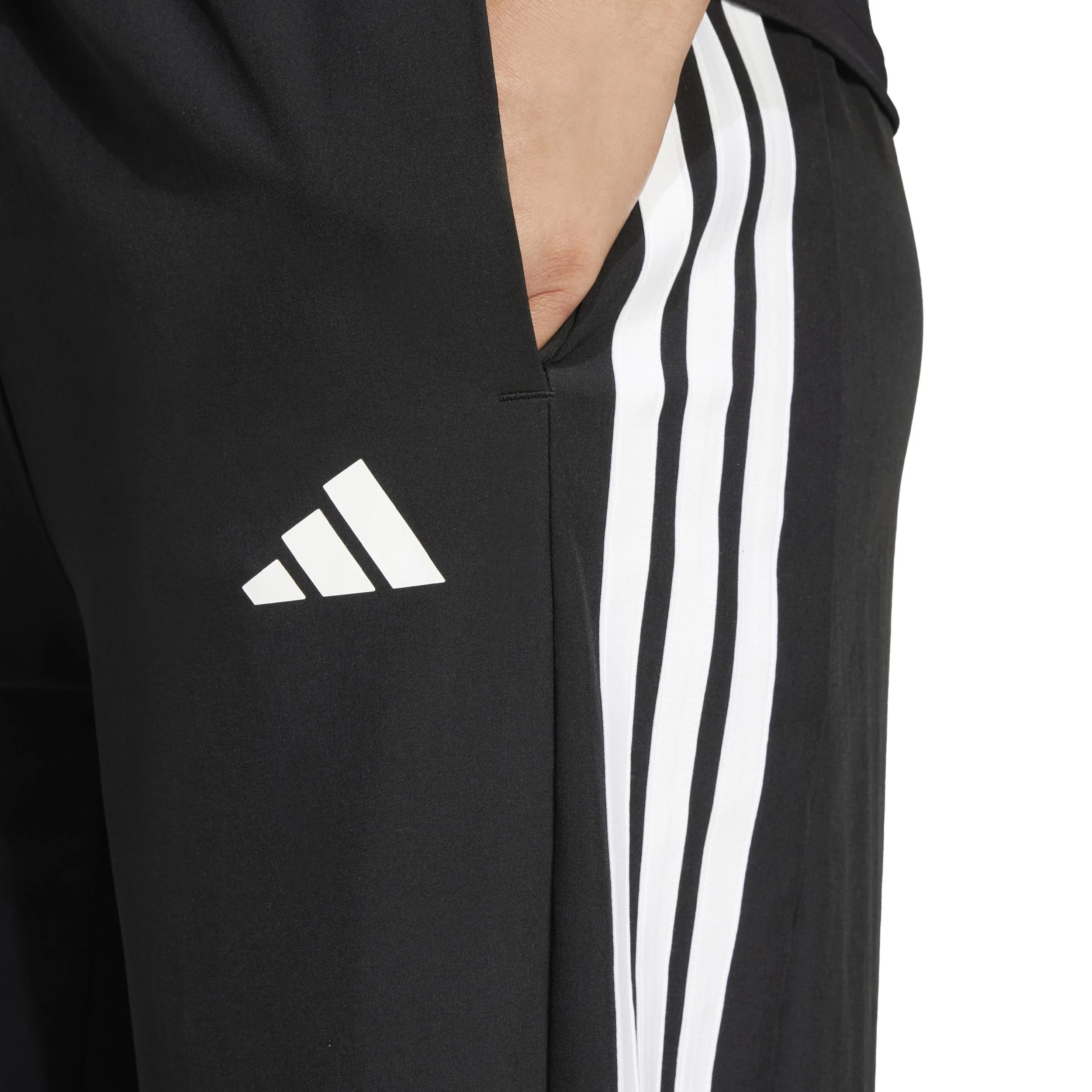 3Stripes Woven Trainingshose Damen-Schwarz,Weiß - Image 5