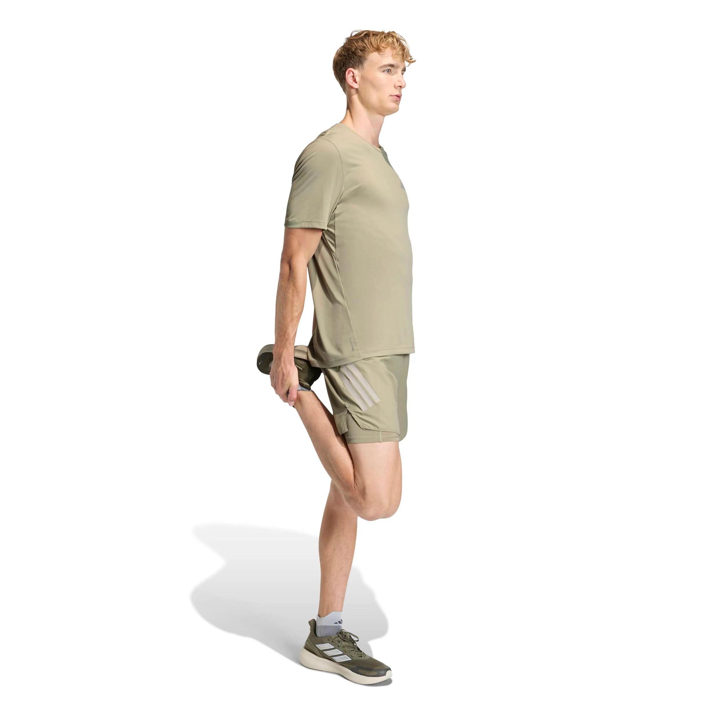 adi365 2in1  Laufshorts Herren-khaki - Image 4