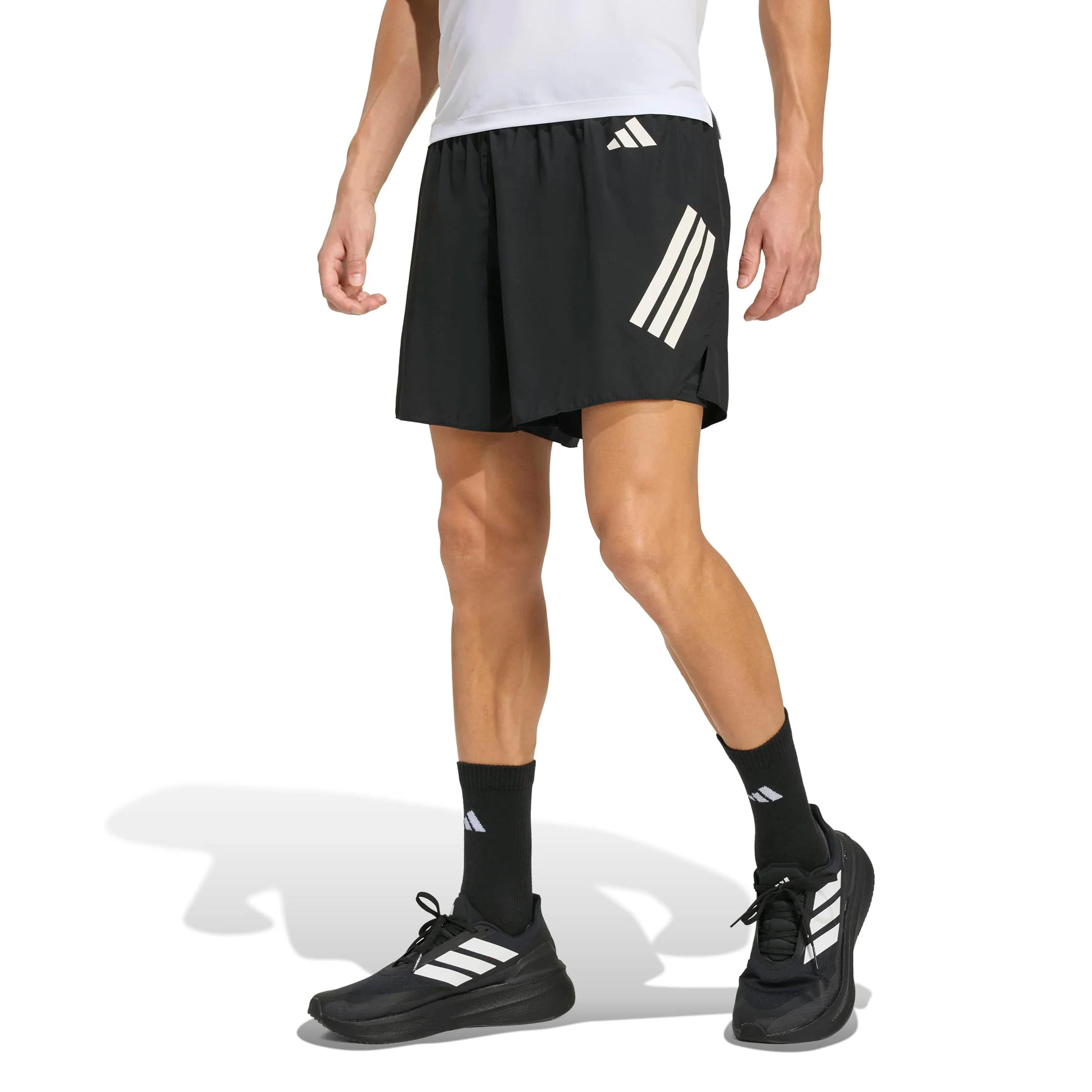 adi365 2in1  Laufshorts Herren-schwarz - Image 2