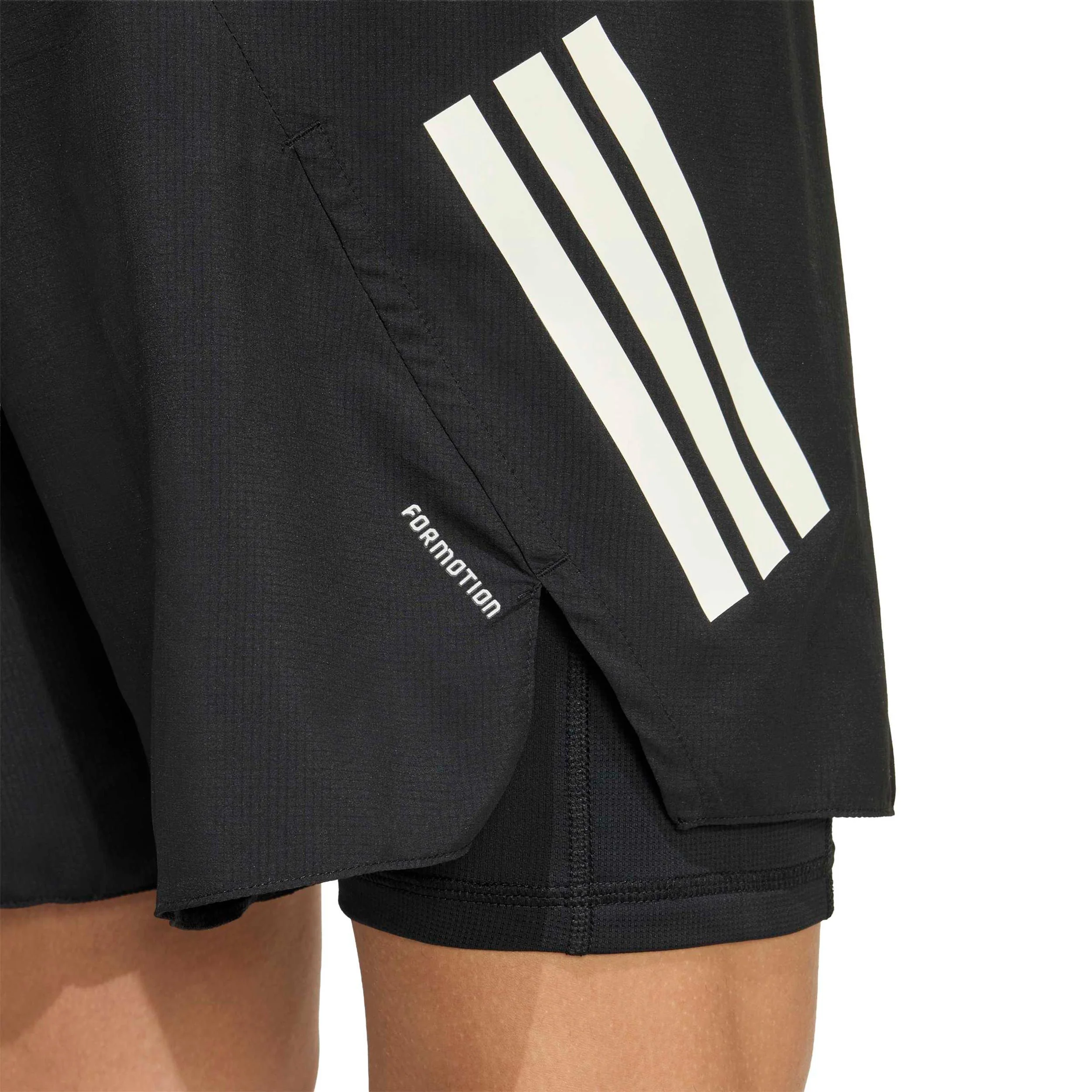 adi365 2in1  Laufshorts Herren-schwarz - Image 5