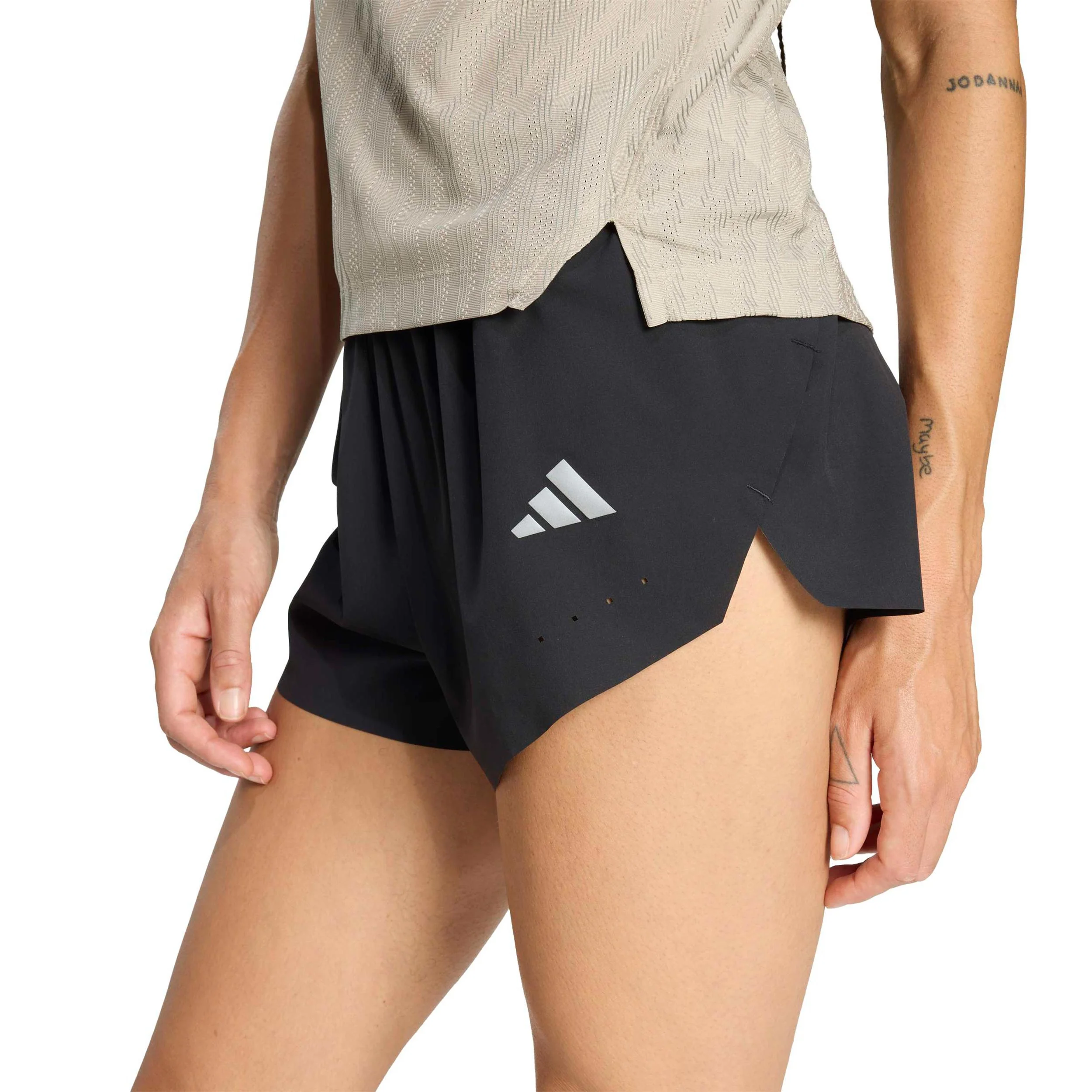 adi365 3in  Laufshorts Damen-schwarz - Image 5