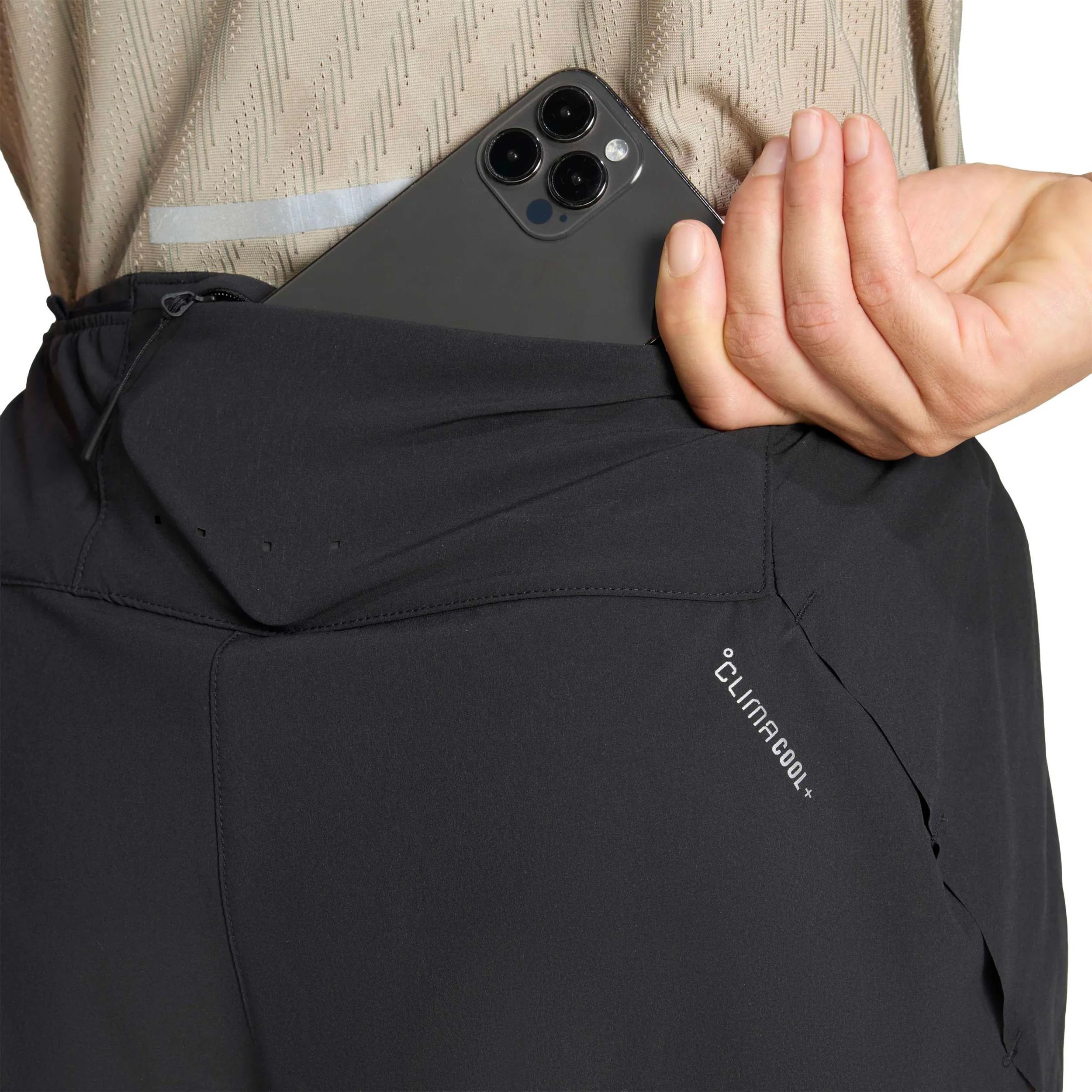 adi365 3in  Laufshorts Damen-schwarz - Image 6