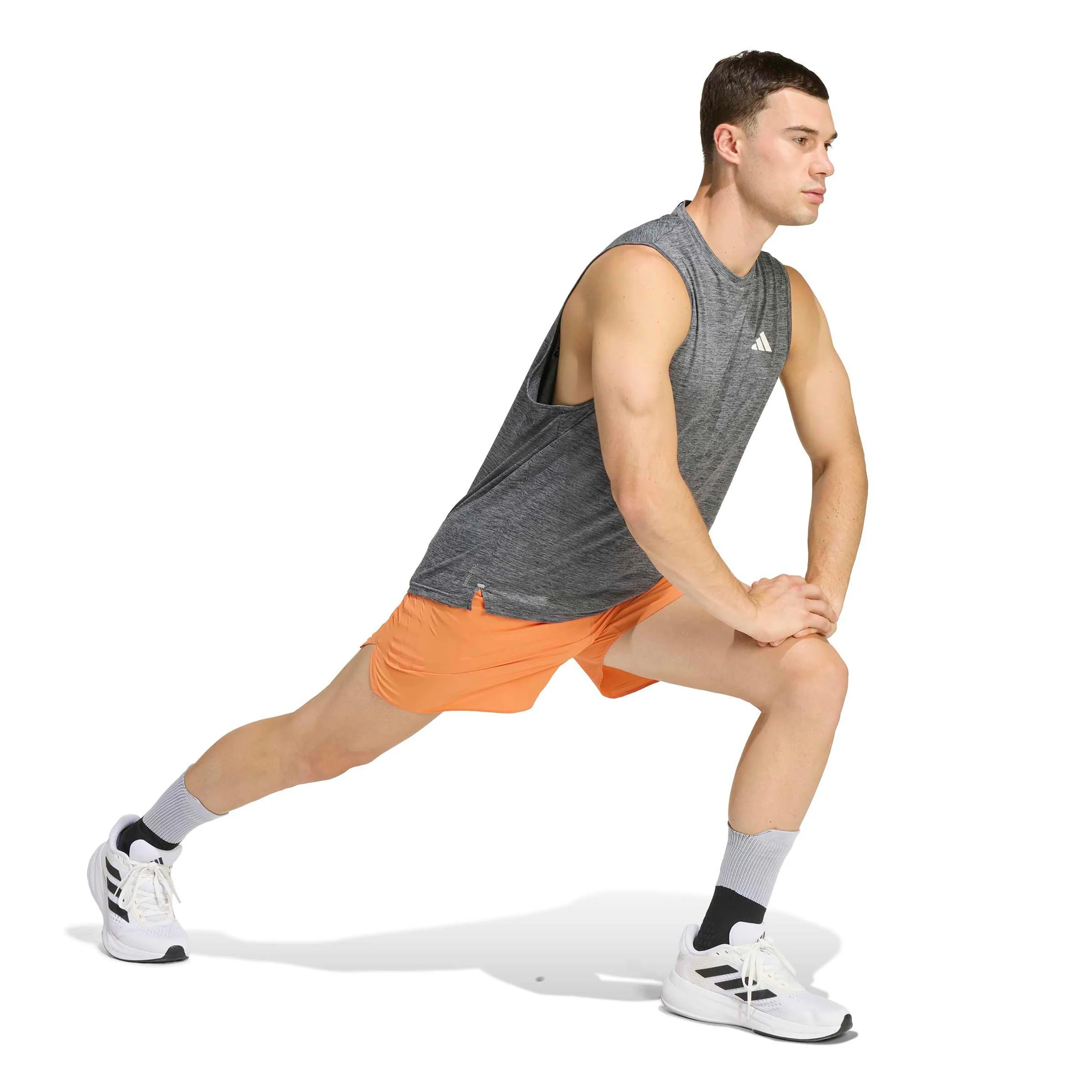 adi365 5in Laufshorts Herren-apricot - Image 4