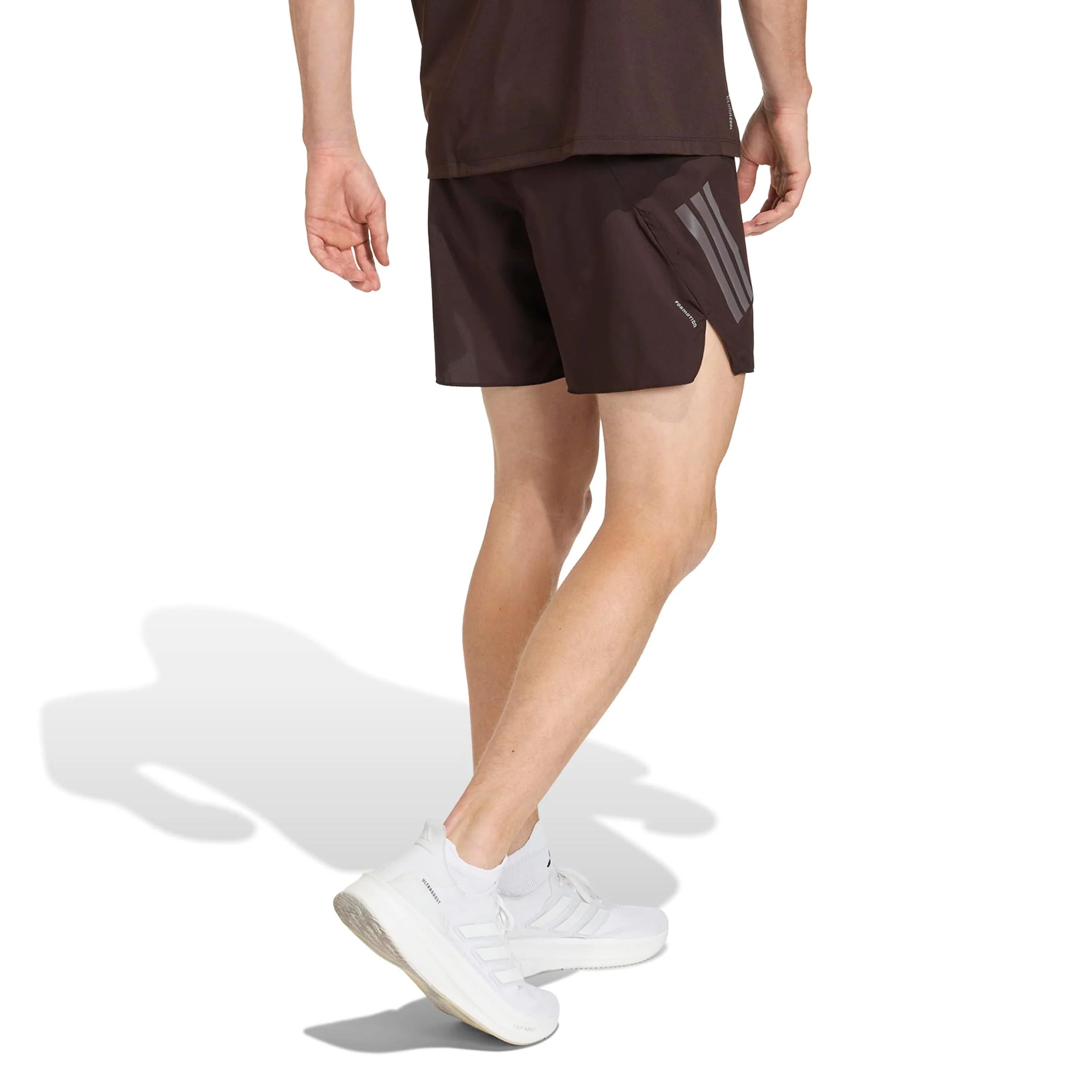 adi365 5in  Laufshorts Herren-dunkelgrau - Image 3