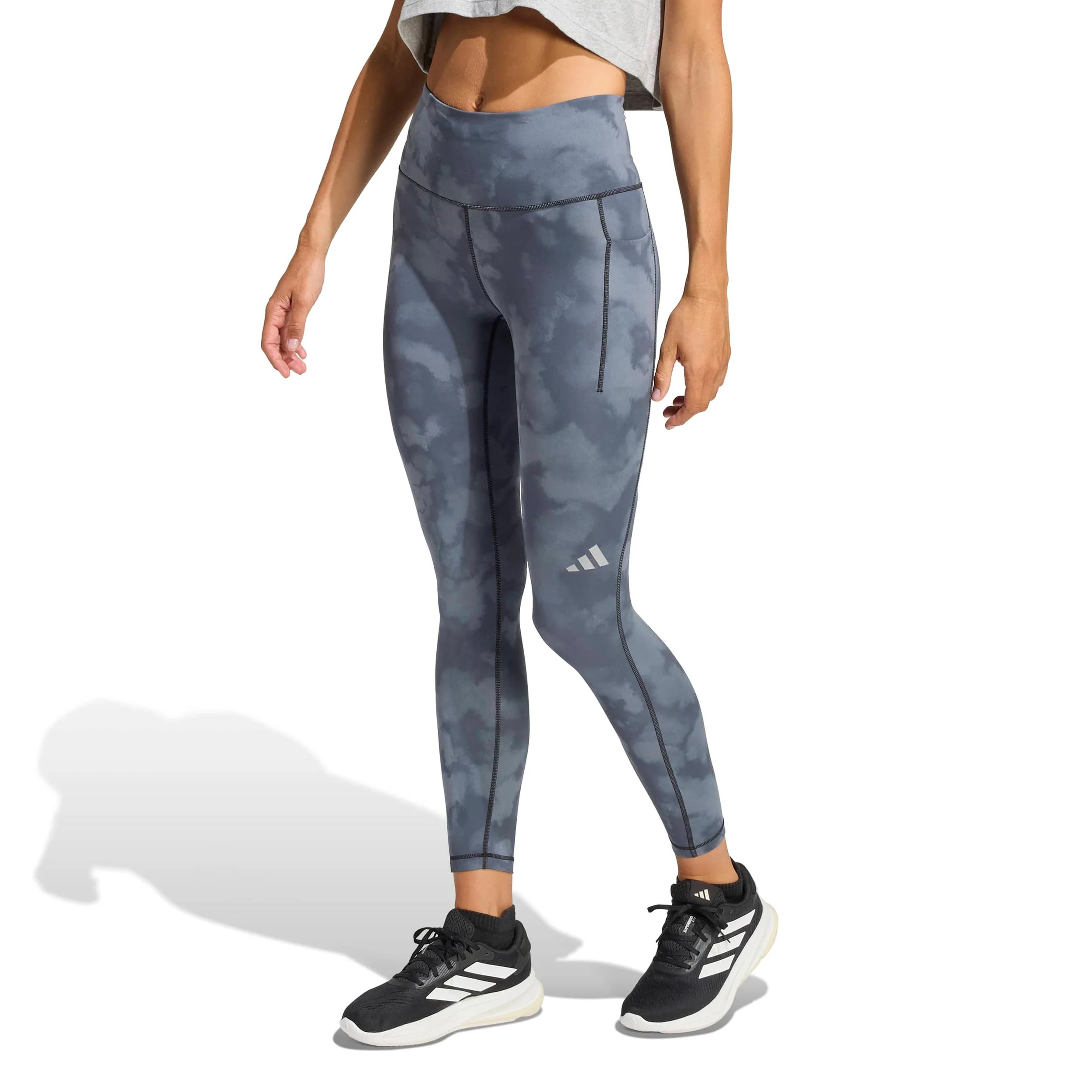 adi365 AOP 7/8  Lauftight Damen-schwarz - Image 2