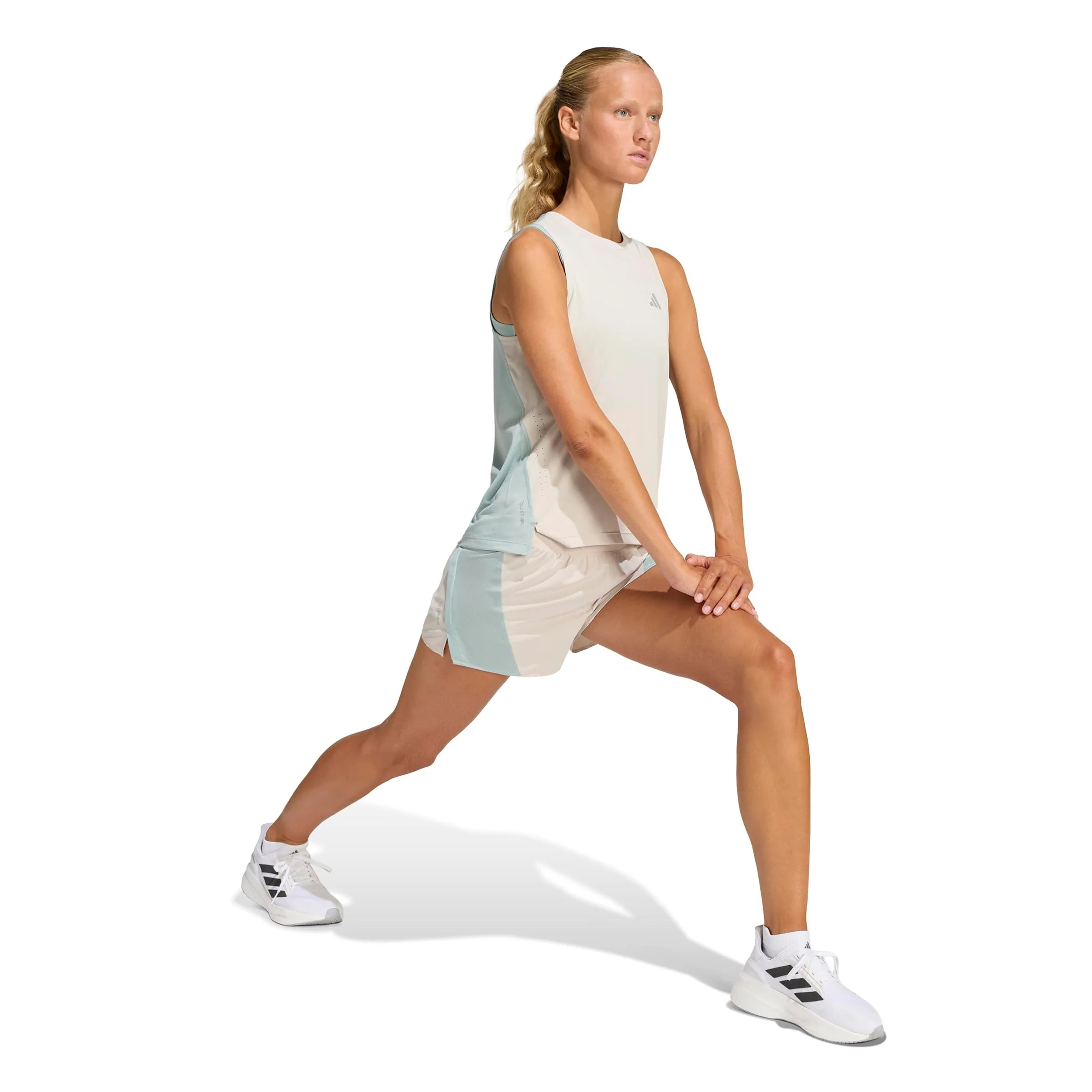 adi365 Breeze 4in  Laufshorts Damen-grau - Image 4