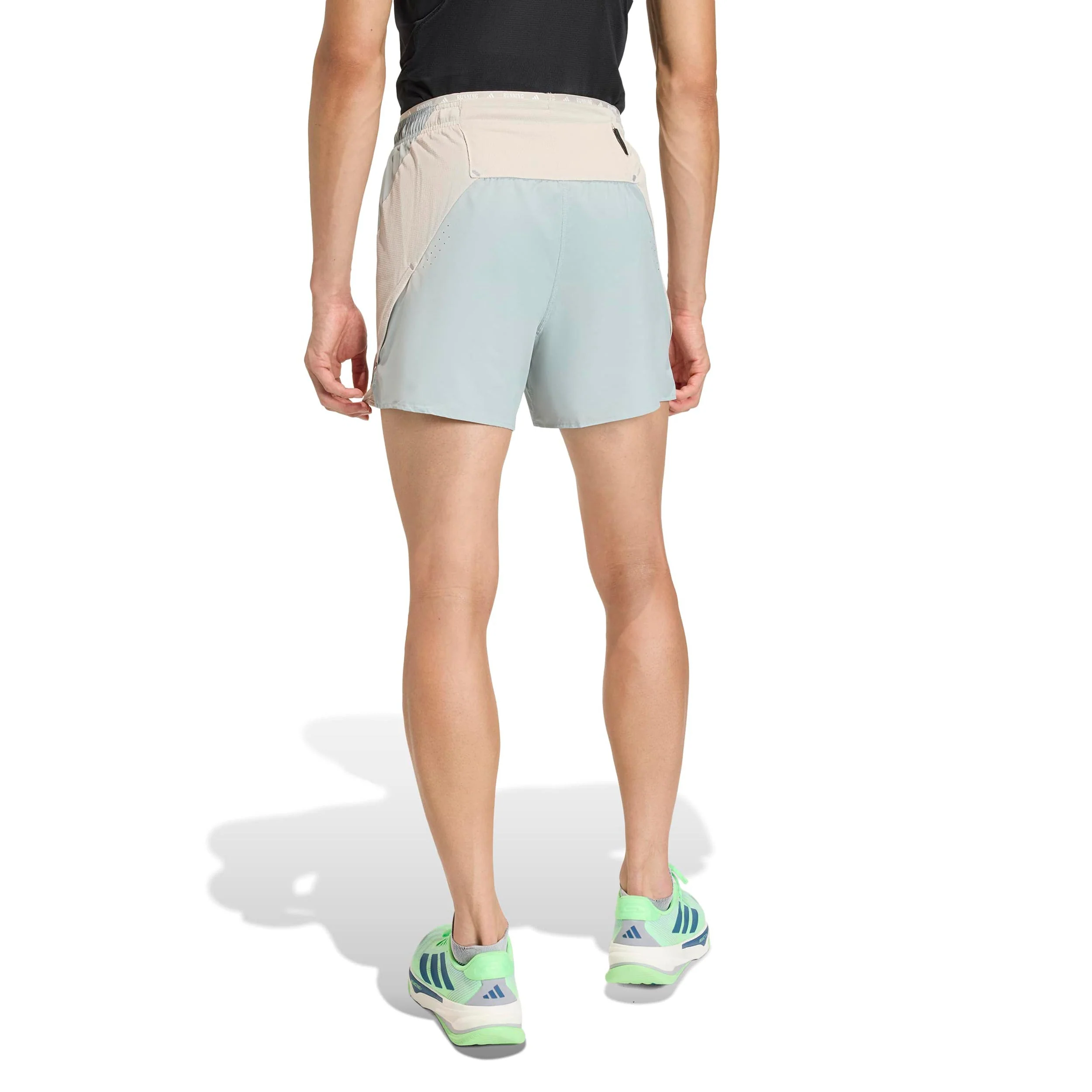adi365 Breeze 5in  Laufshorts Herren-grau - Image 3