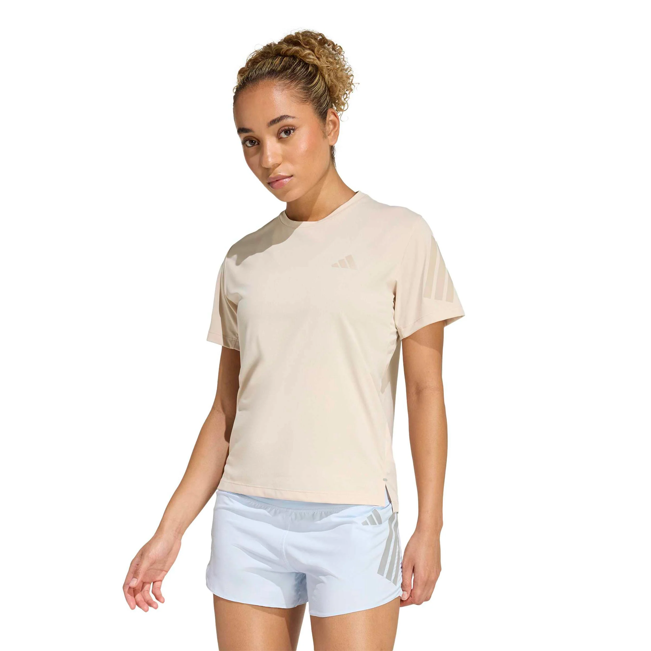 adi365 Breeze  Laufshirt Damen-creme - Image 2