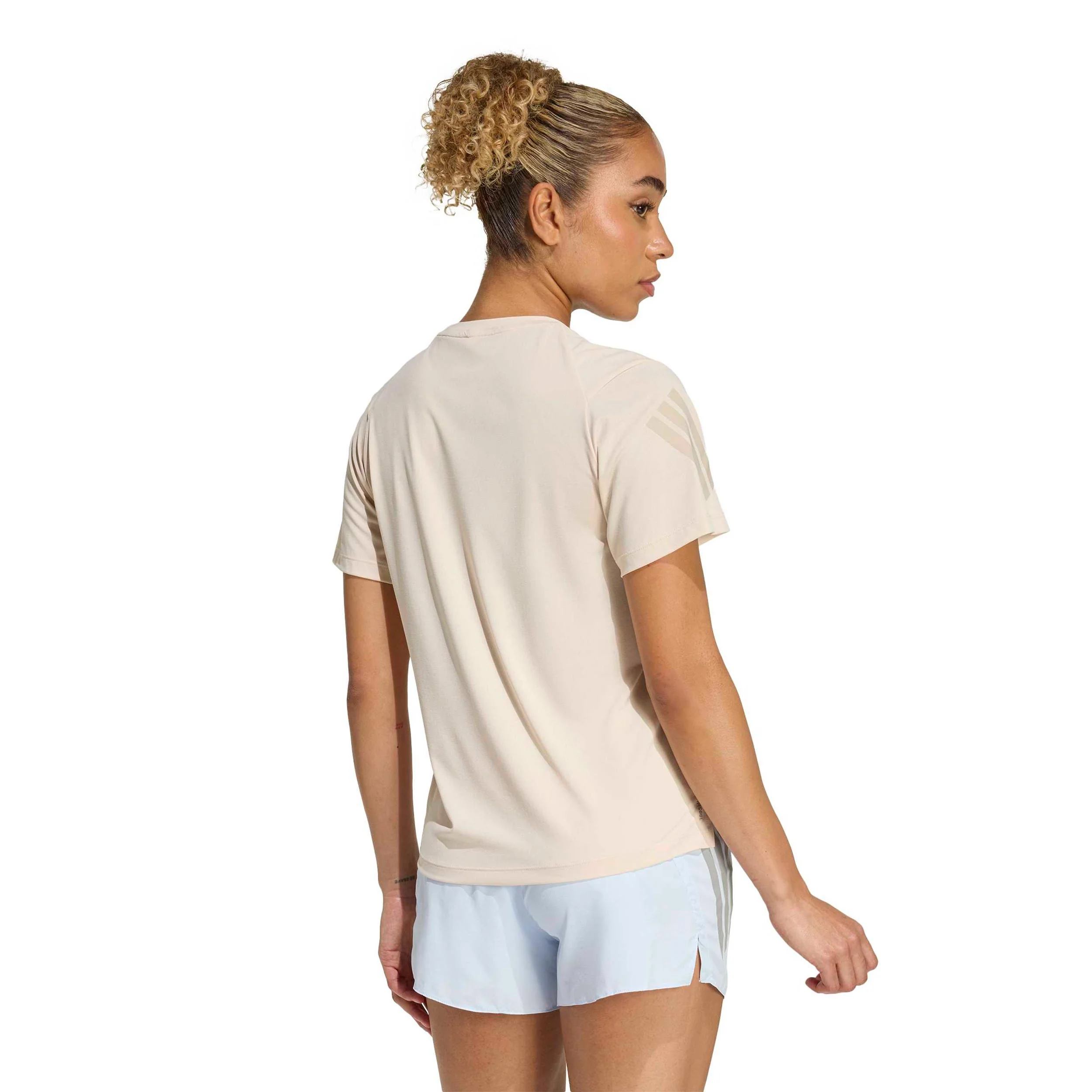 adi365 Breeze  Laufshirt Damen-creme - Image 3