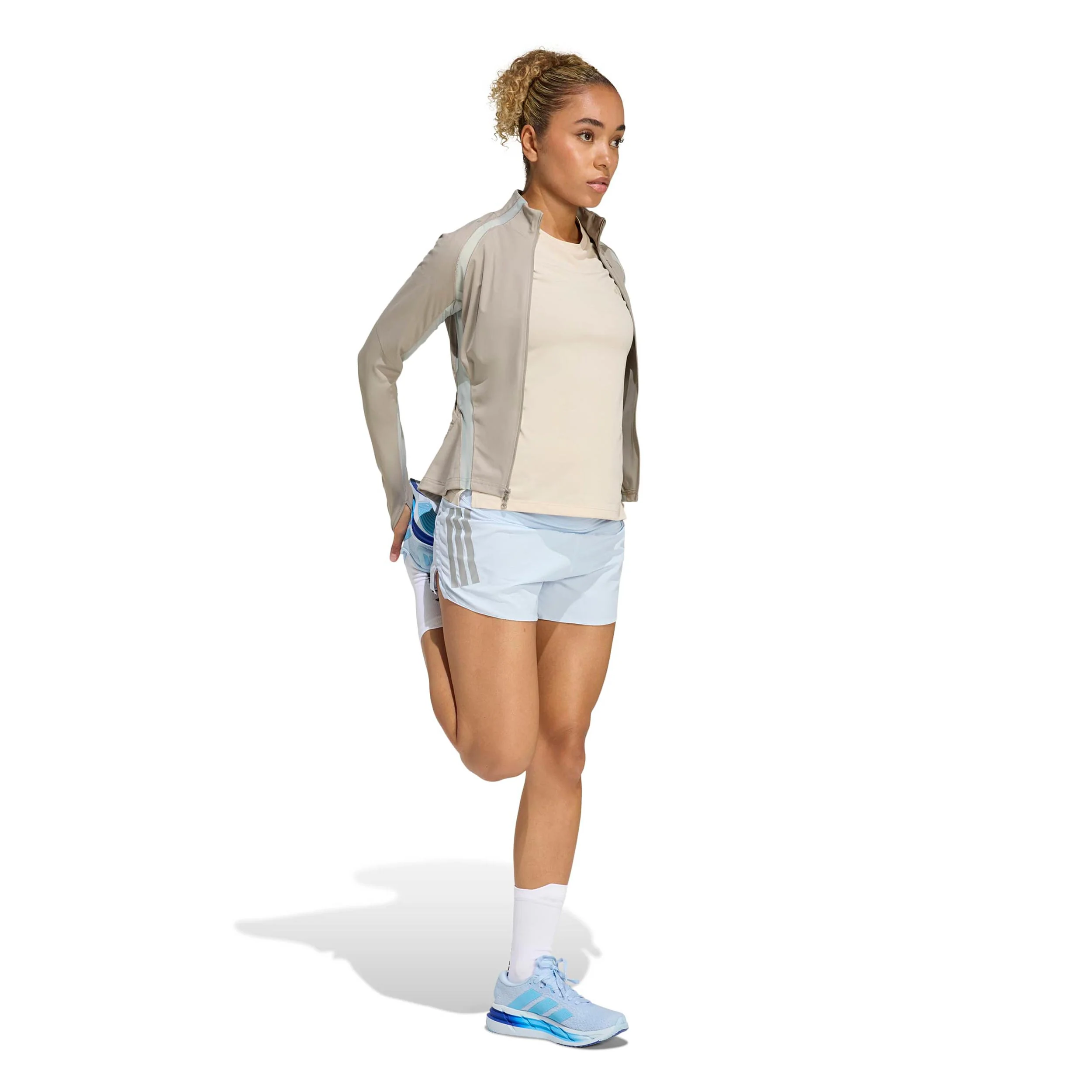 adi365 Breeze  Laufshirt Damen-creme - Image 4