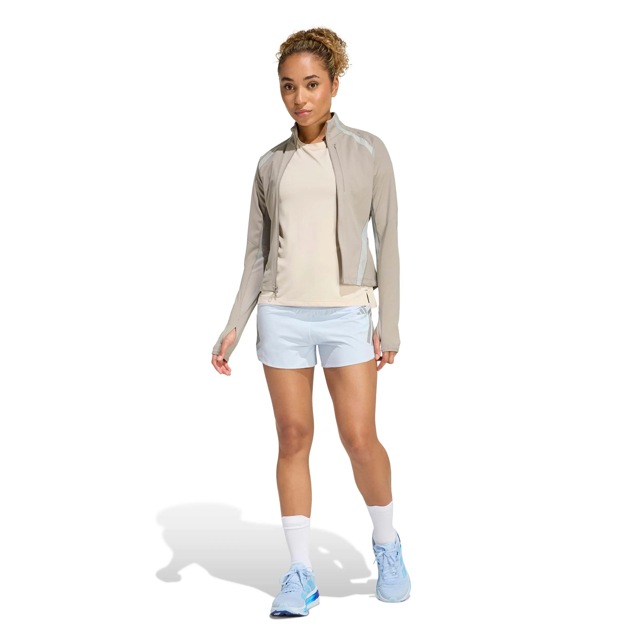 adi365 Breeze  Laufshirt Damen-creme - Image 5