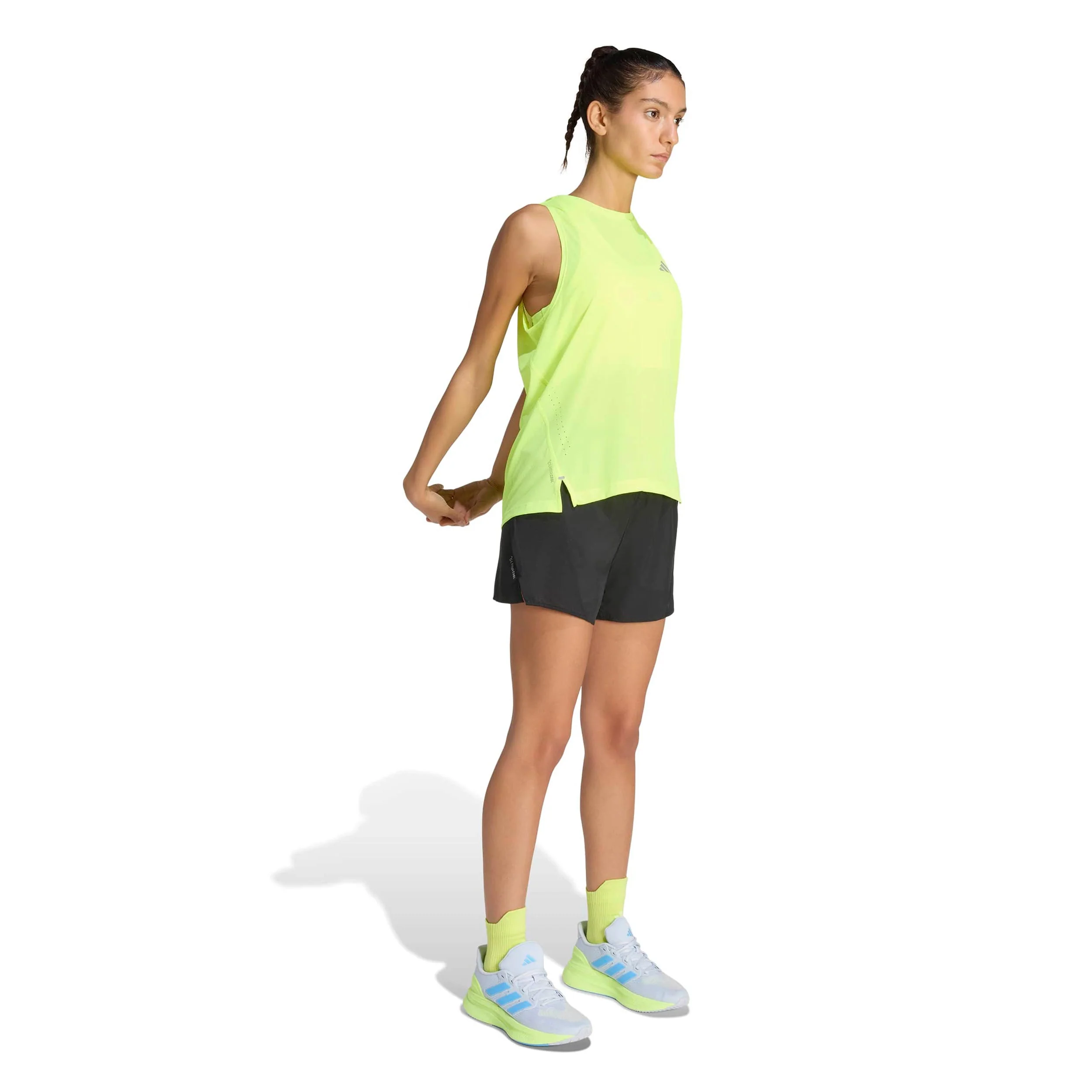 adi365 Breeze  Laufshirt Damen-gelb - Image 4