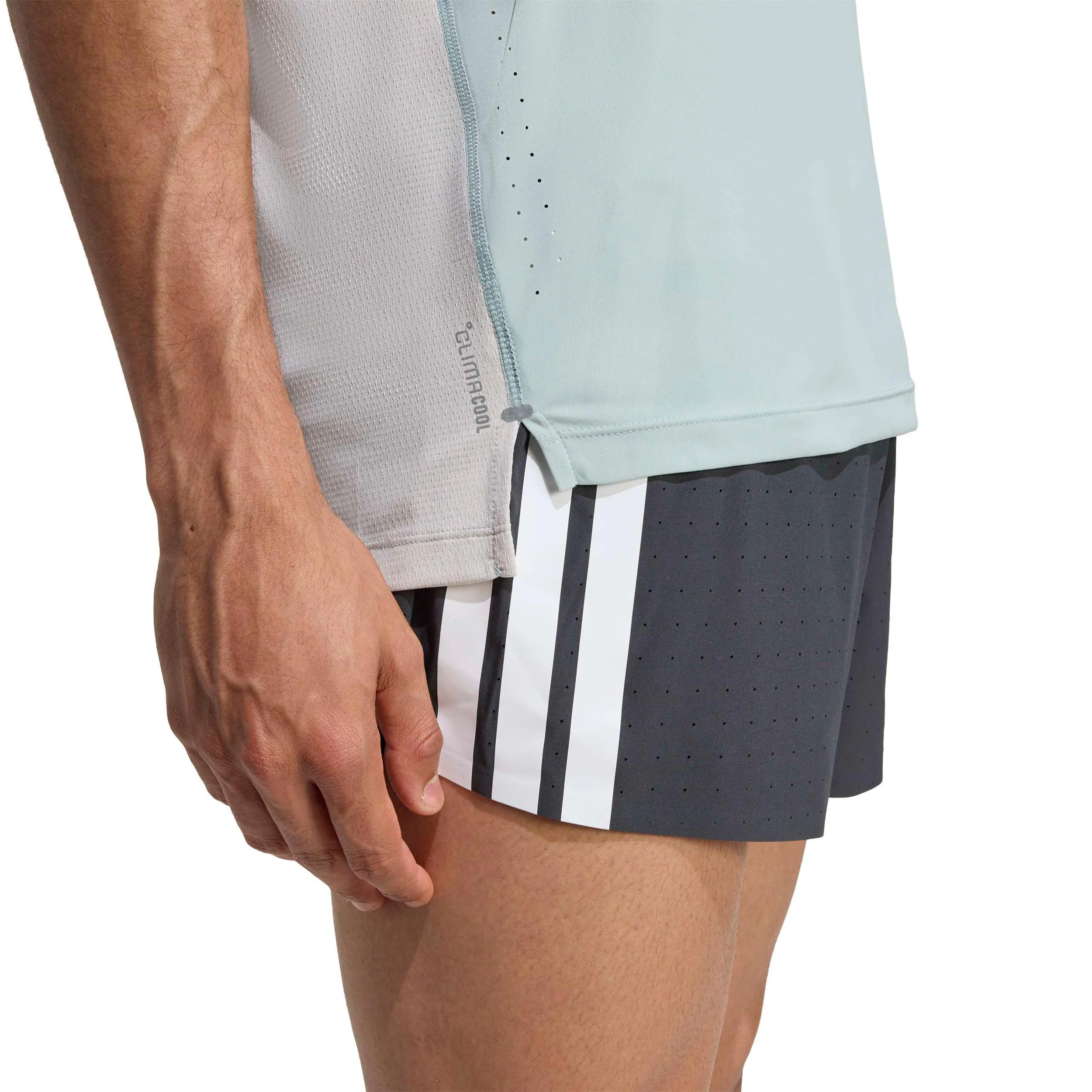 adi365 Breeze  Laufshirt Herren-grau - Image 6
