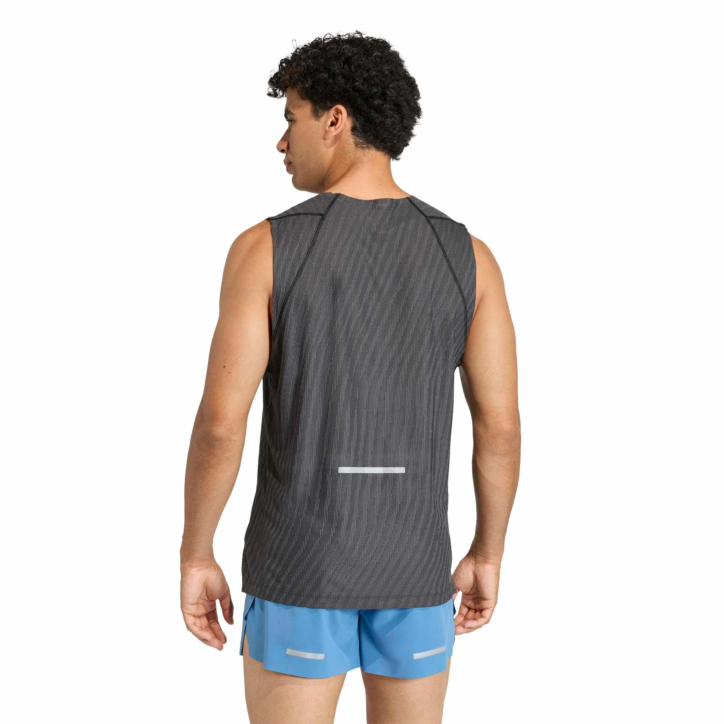 adi365 Climacool+  Laufshirt Herren-schwarz - Image 3