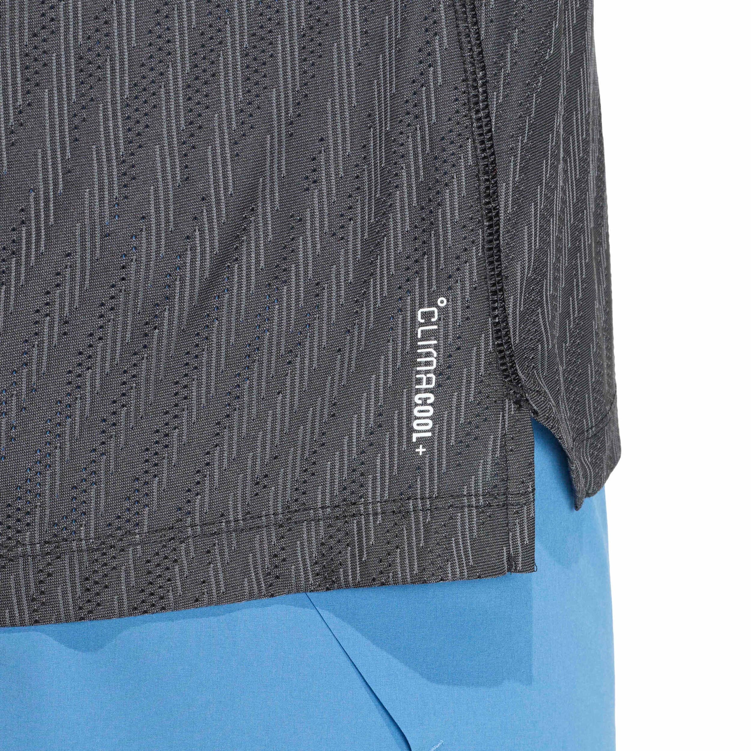 adi365 Climacool+  Laufshirt Herren-schwarz - Image 5