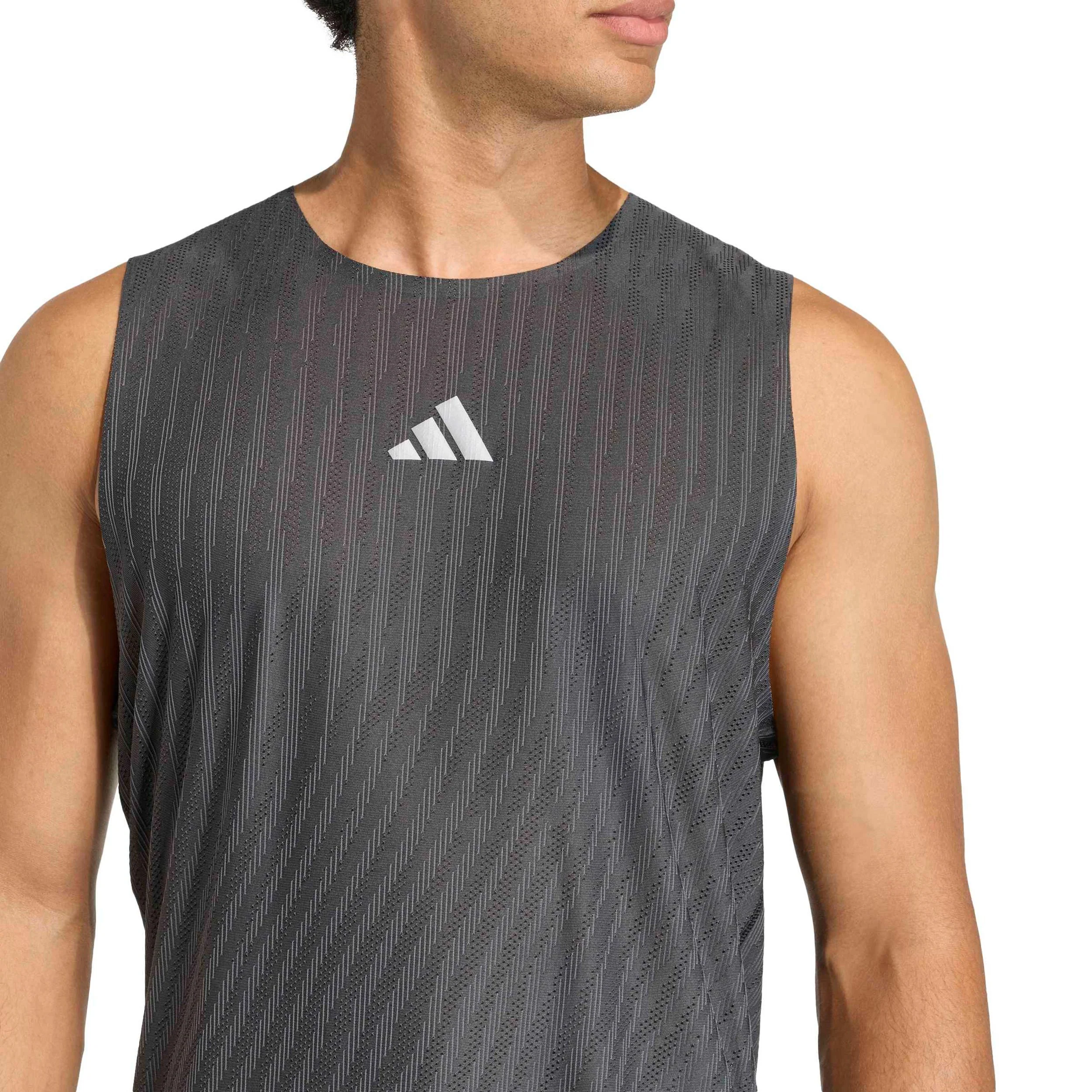 adi365 Climacool+  Laufshirt Herren-schwarz - Image 6