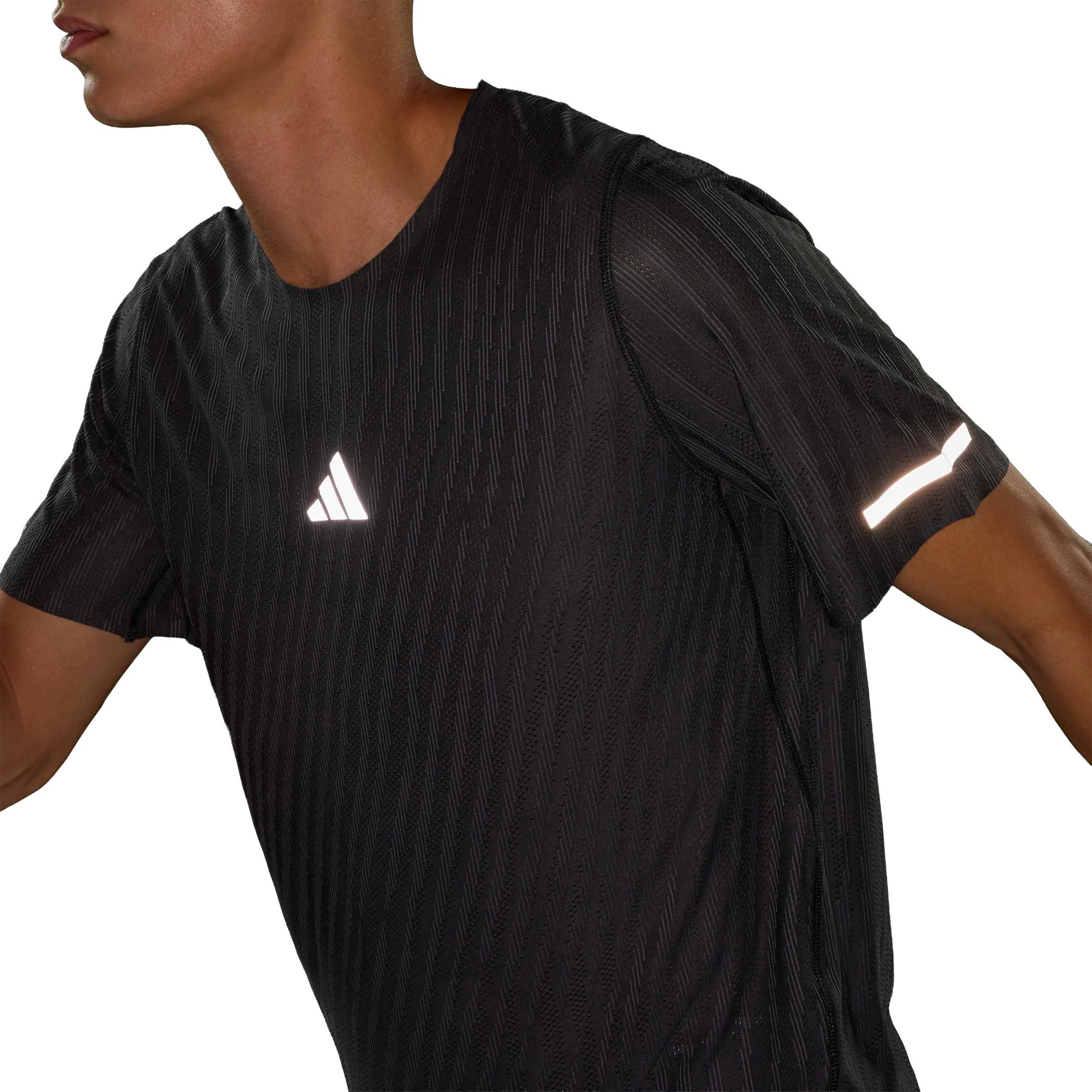 adi365 Climacool+  Laufshirt Herren-schwarz - Image 7