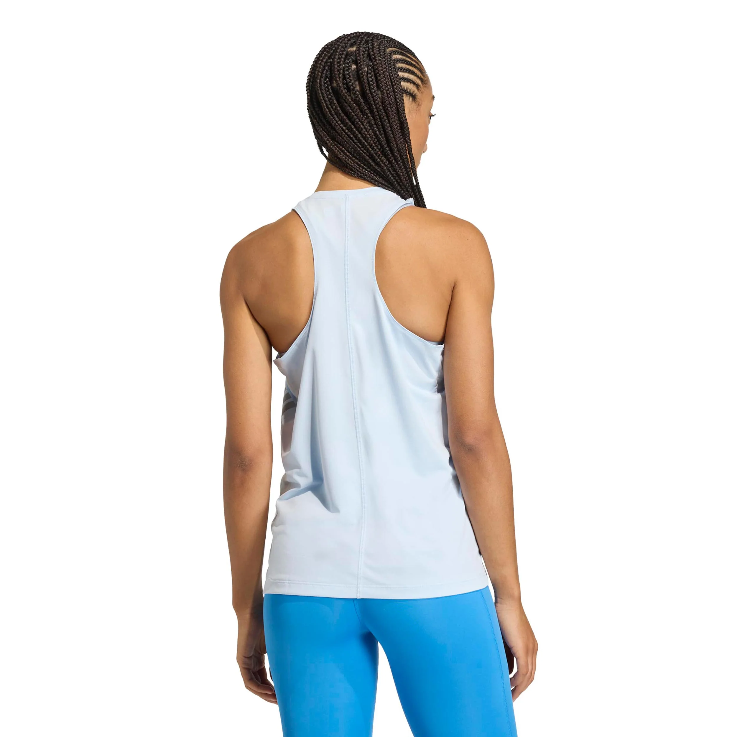 adi365 Iconic Laufshirt Damen-blaugrau - Image 3
