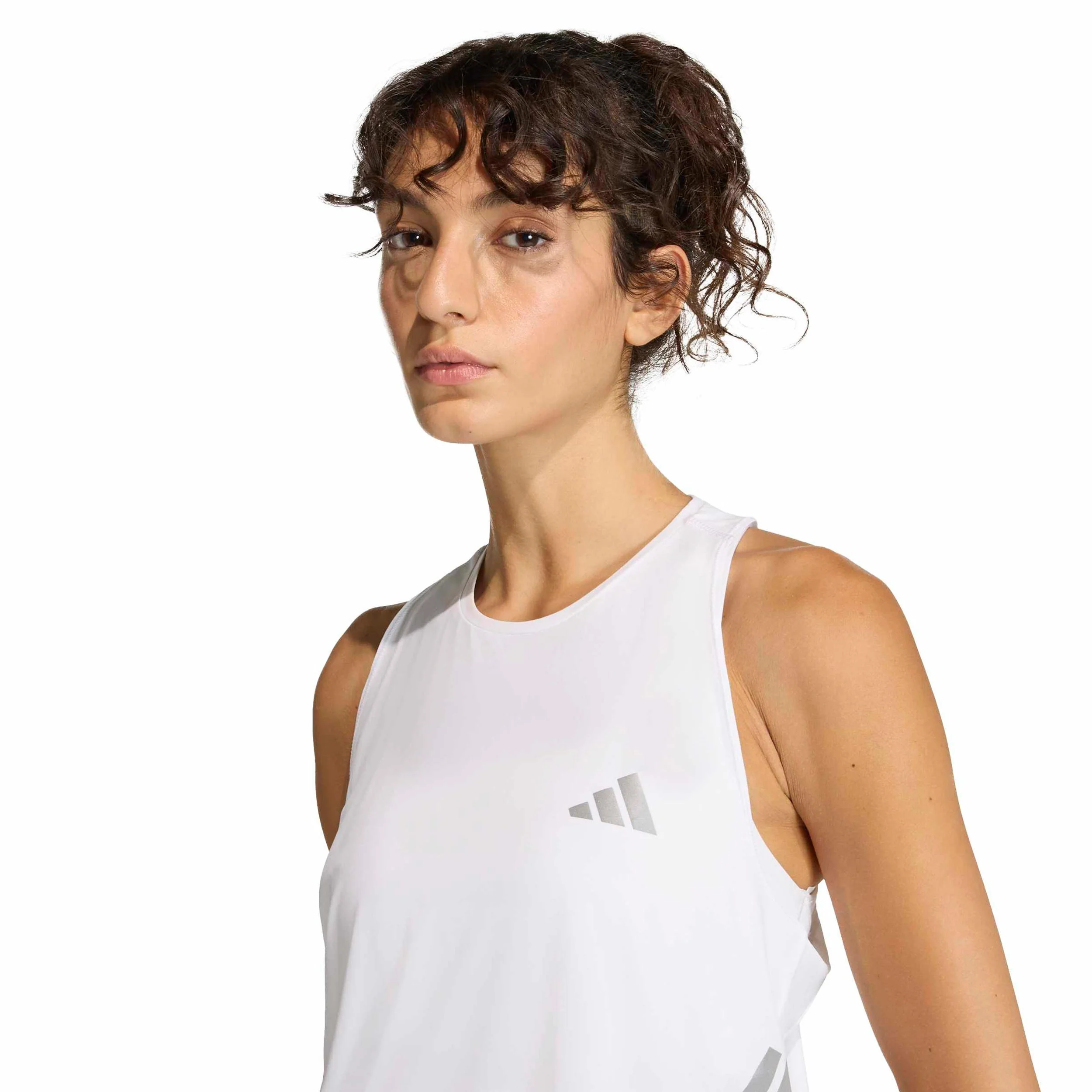 adi365 Iconic Laufshirt Damen-weiß - Image 5