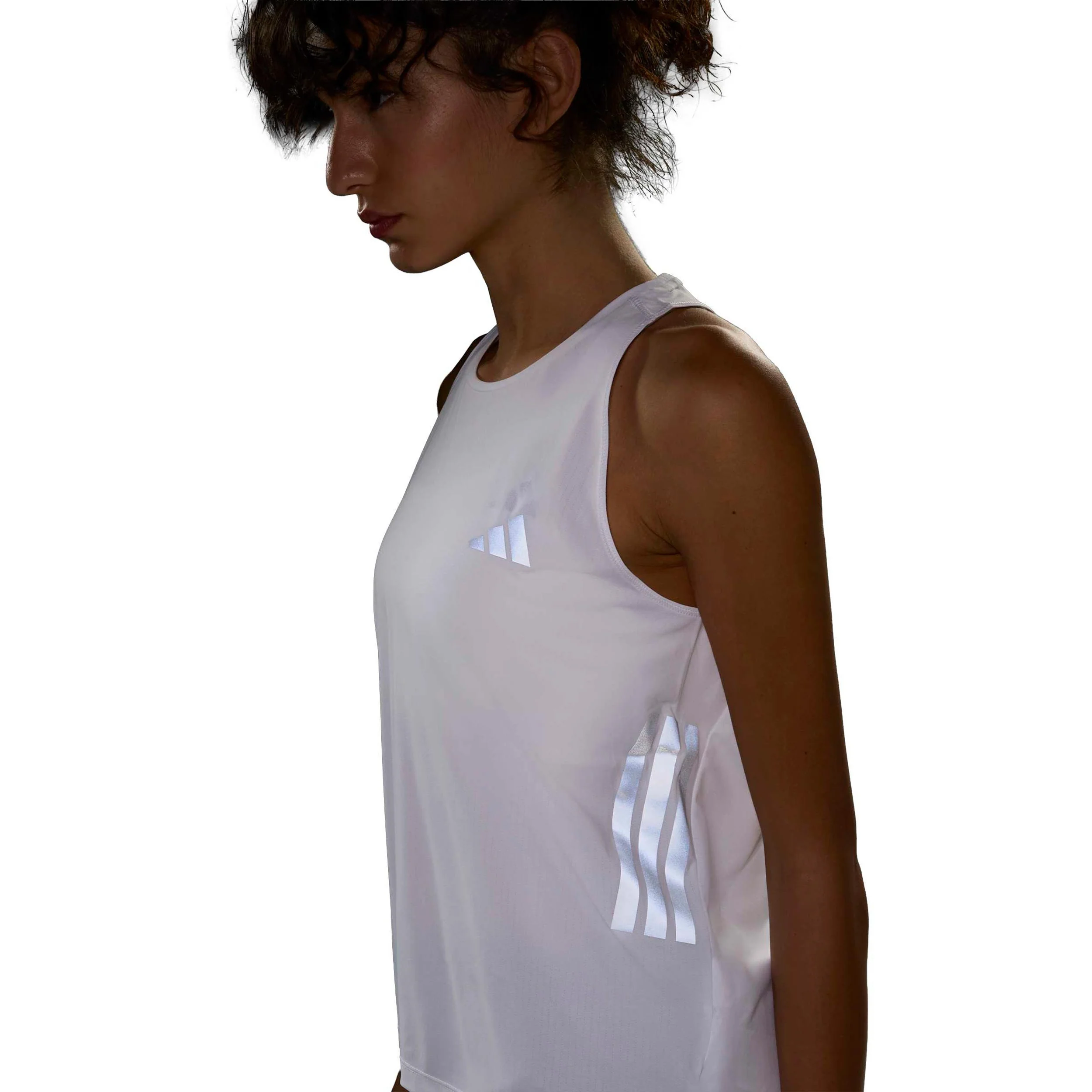 adi365 Iconic Laufshirt Damen-weiß - Image 7