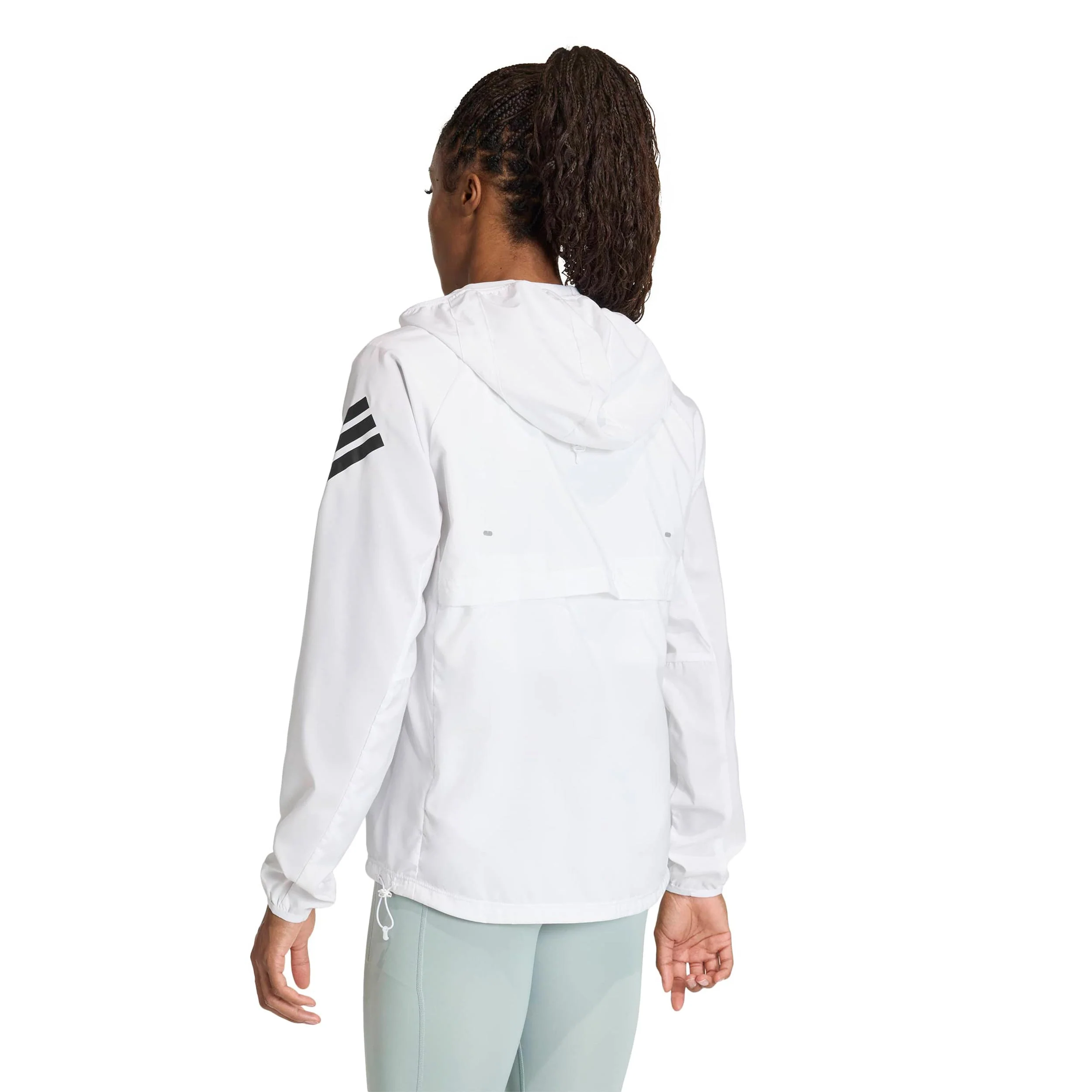 adi365  Laufjacke Damen-weiß - Image 3