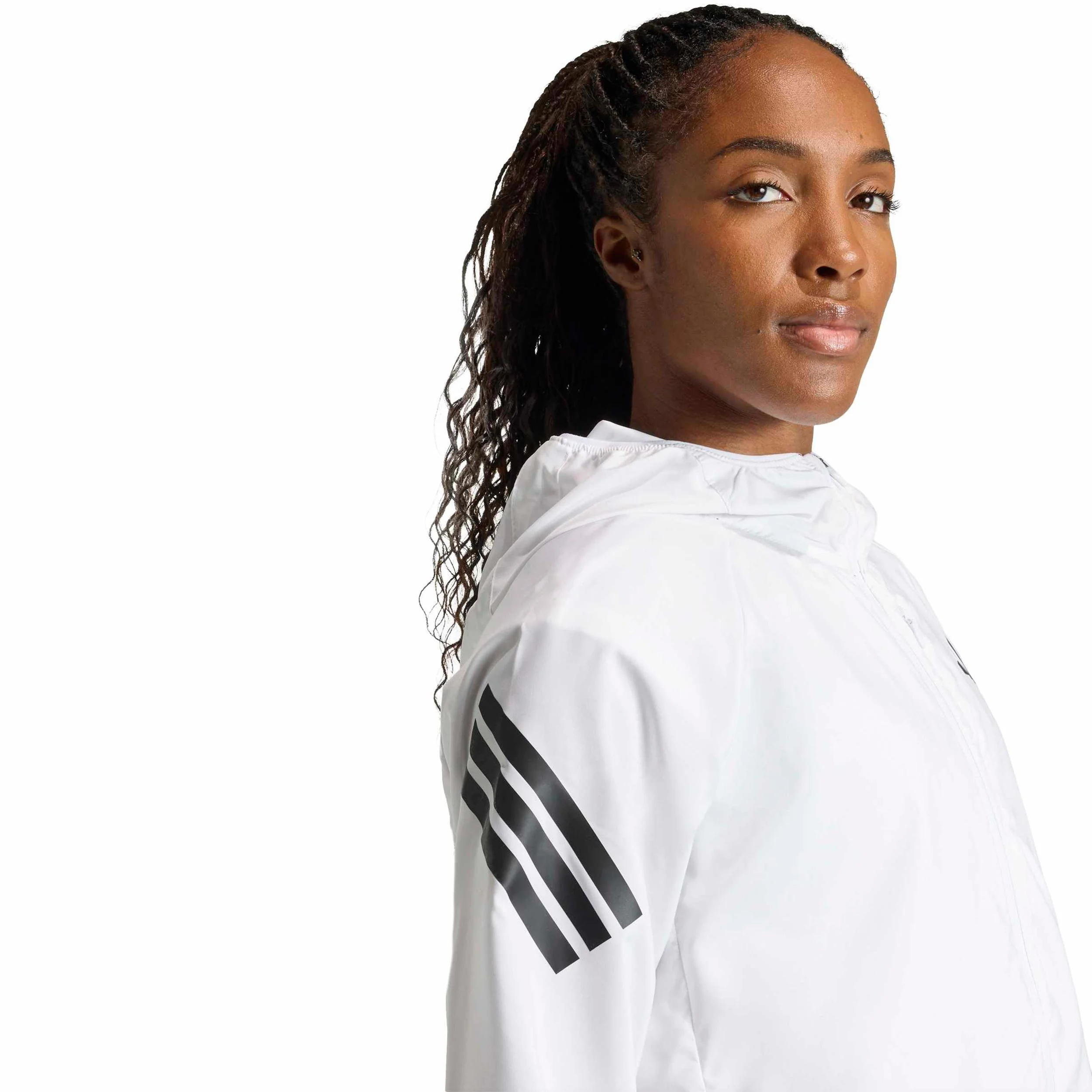 adi365  Laufjacke Damen-weiß - Image 5