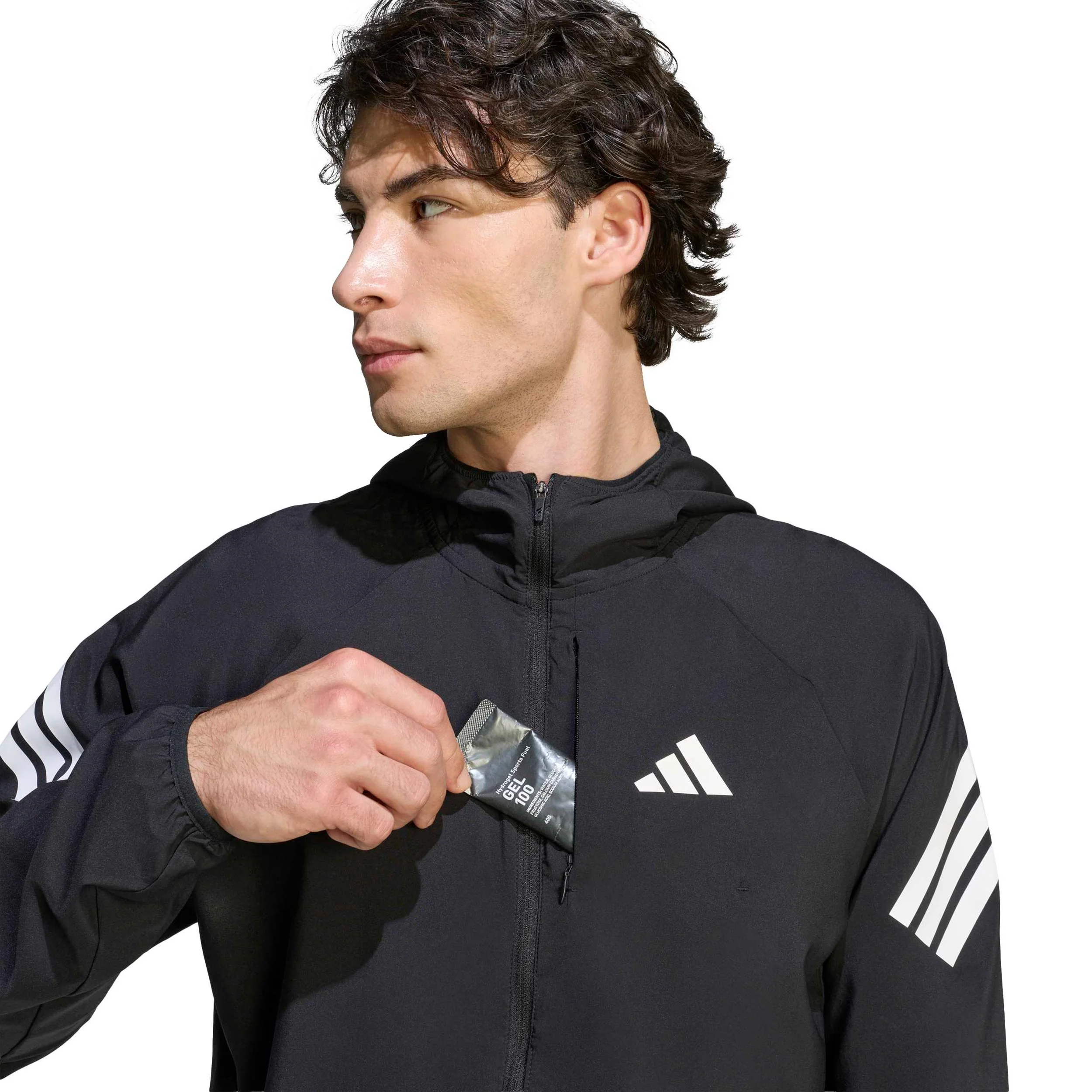 adi365  Laufjacke Herren-schwarz - Image 5