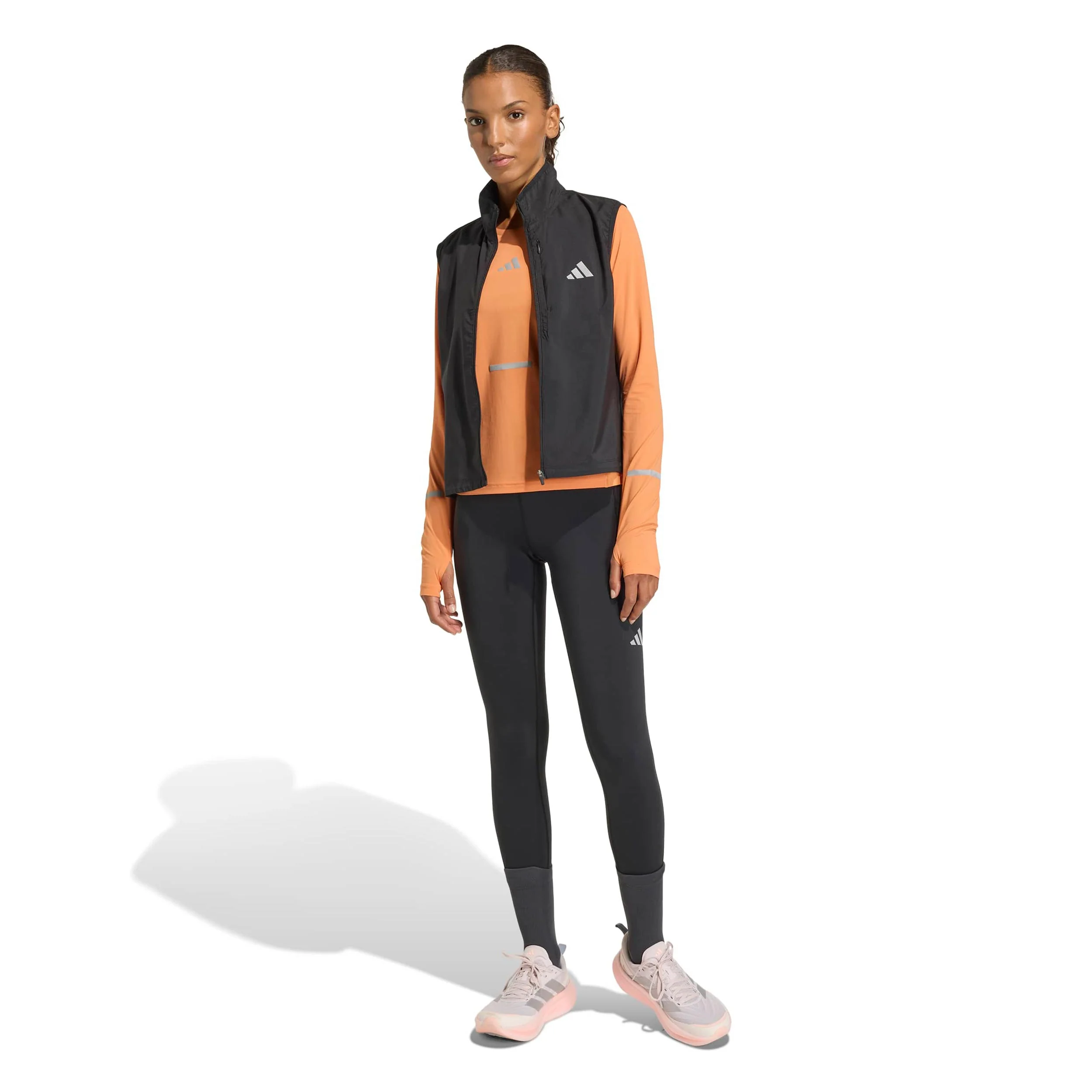 adi365  Laufshirt Damen-orange - Image 5