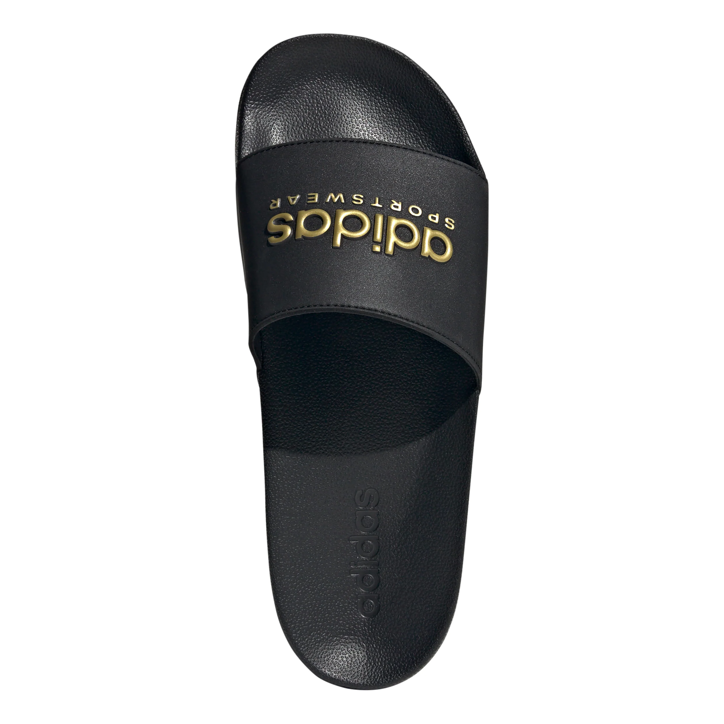Adilette Shower Badelatschen Herren - schwarz, gold - Image 3