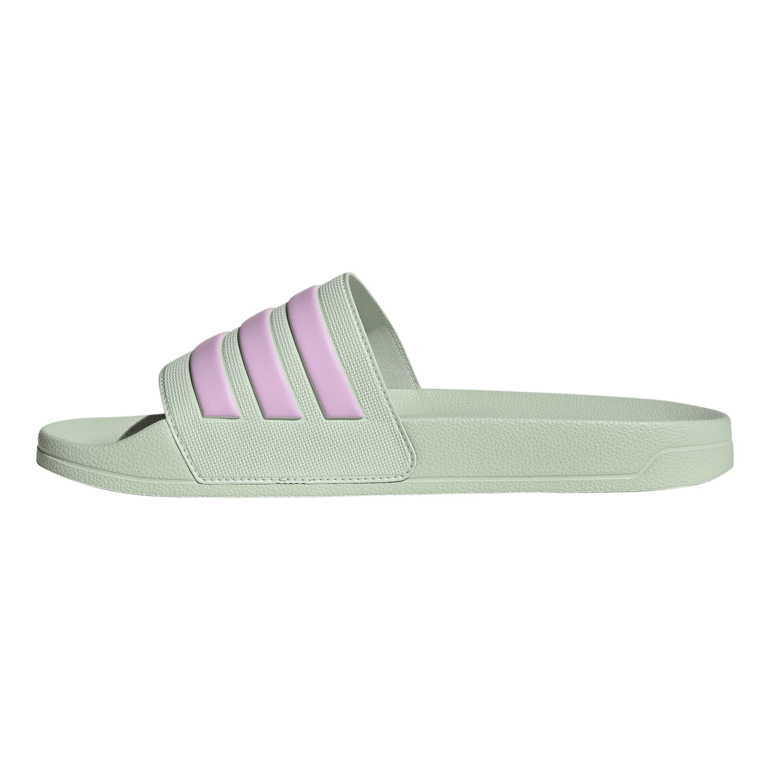 Adilette Shower Badelatschen Unisex - mint, flieder - Image 2