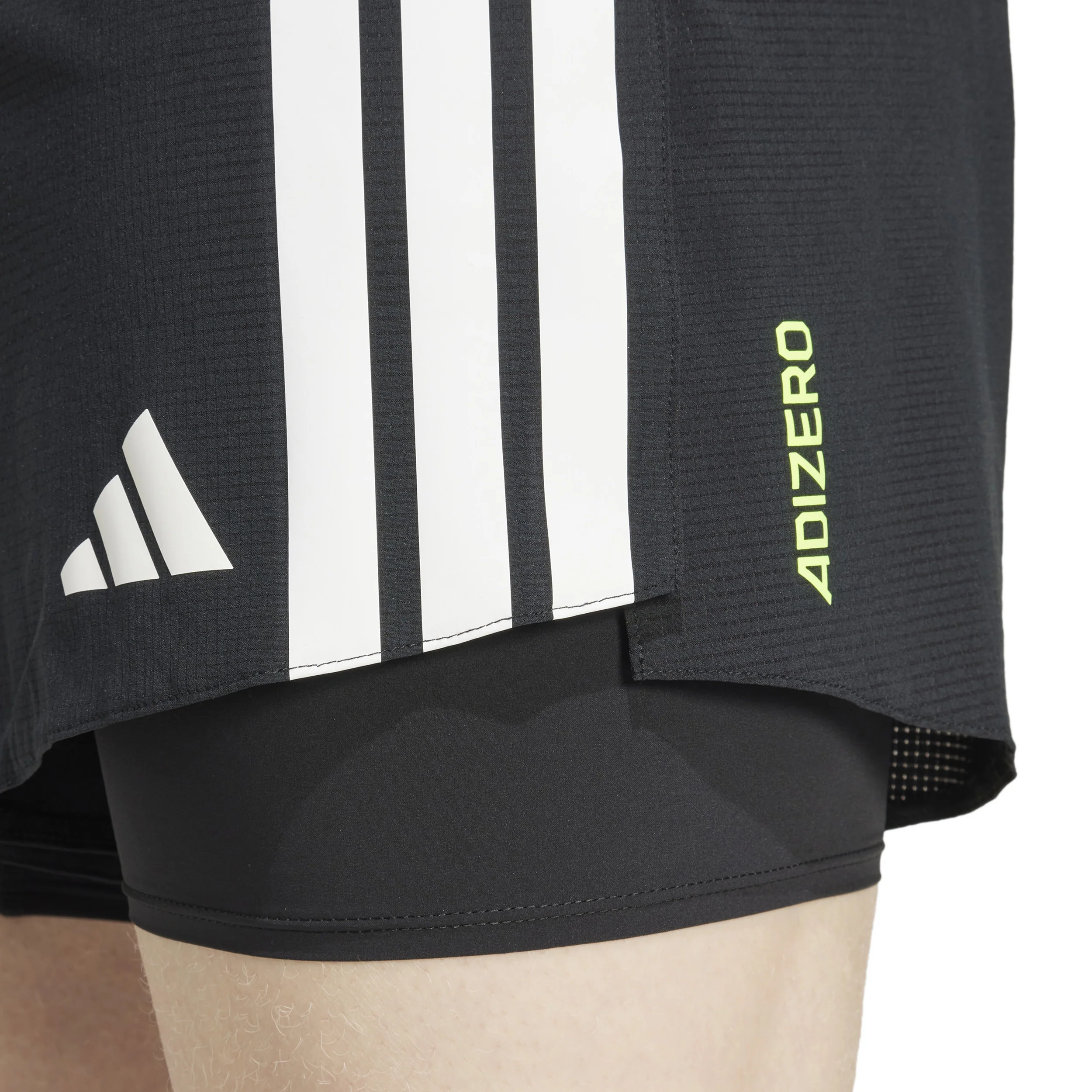 Adizero 2in1 Laufshorts Herren-Schwarz,Weiß - Image 6