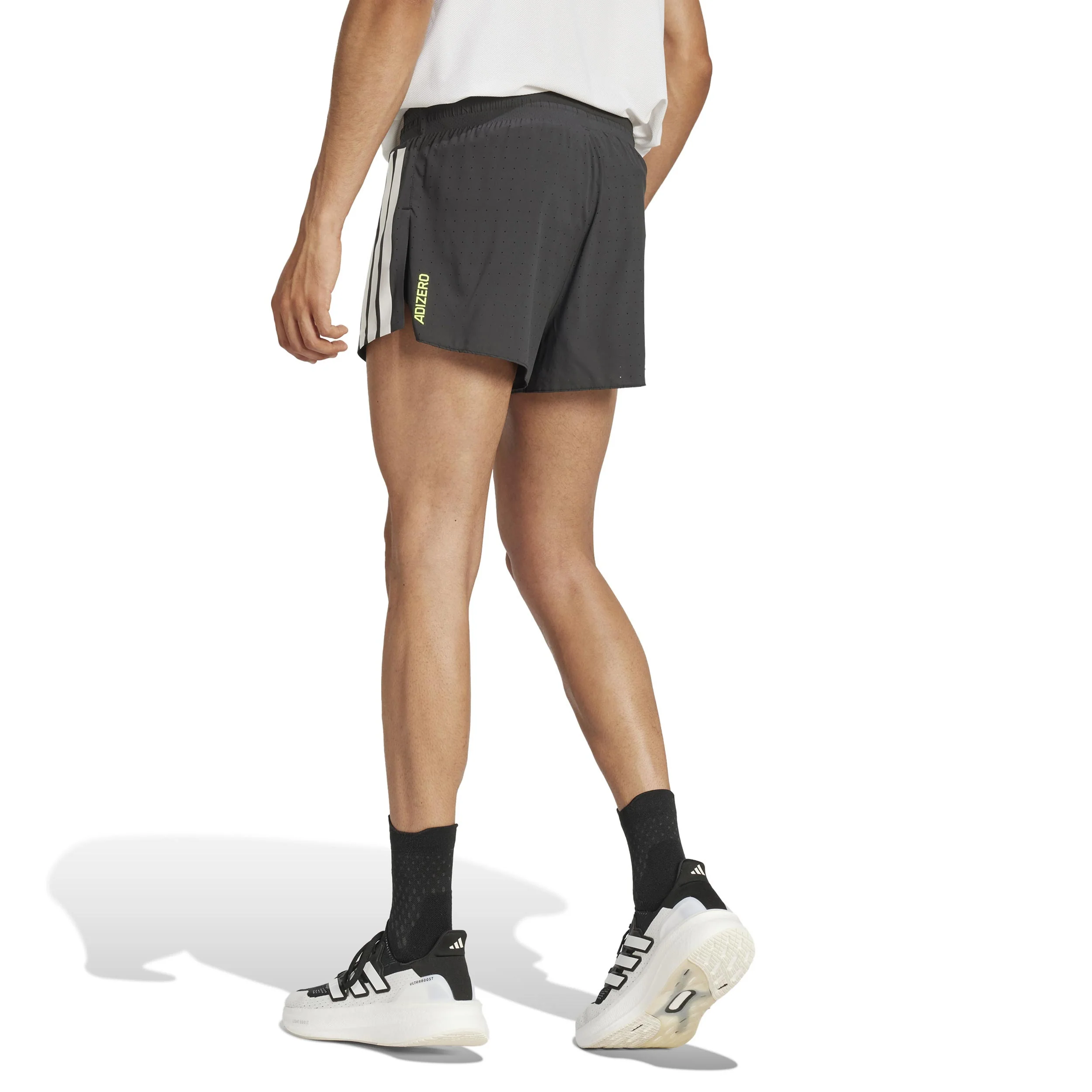 adizero 3in Split Laufshorts Herren-schwarz - Image 3