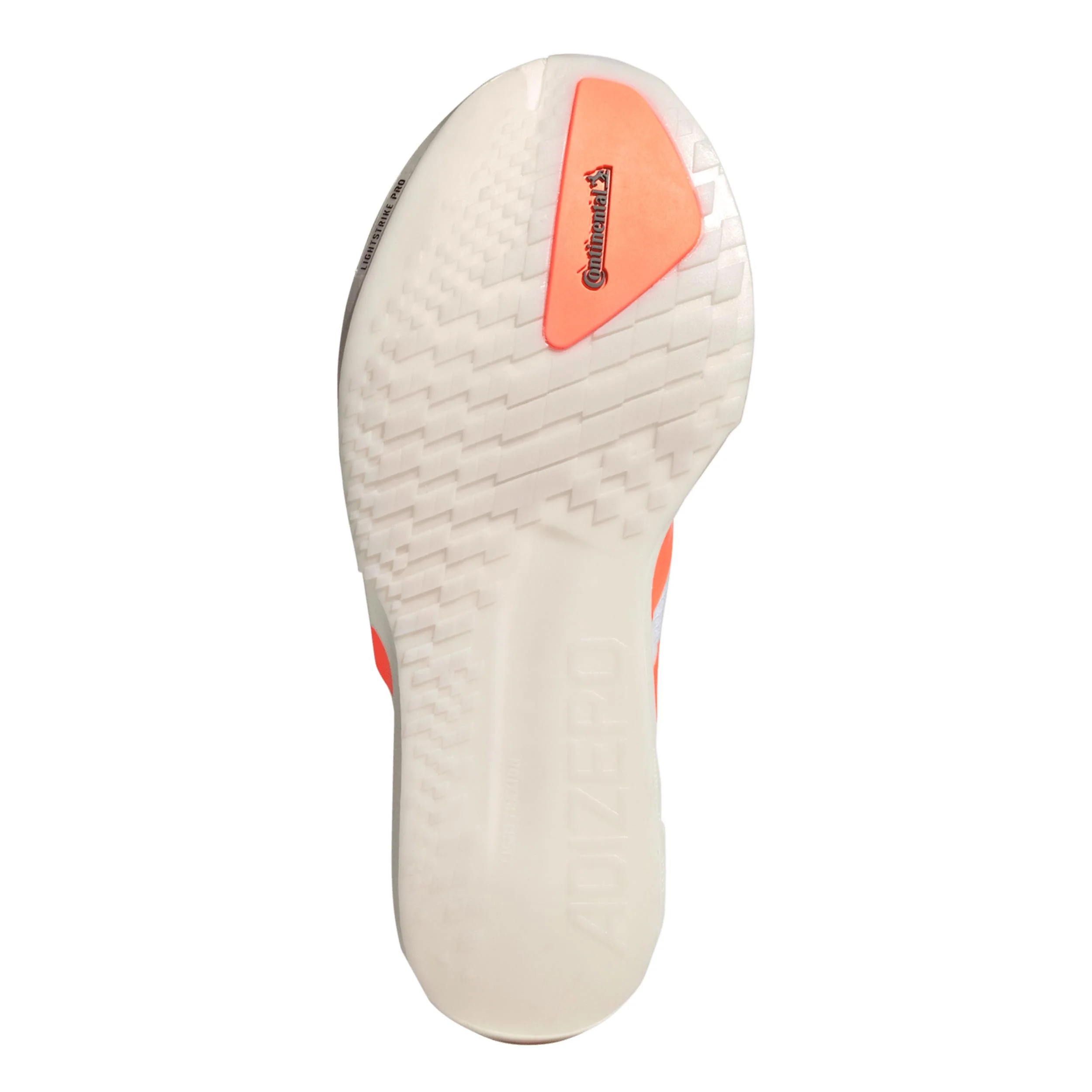 adizero Adios 9 Wettkampfschuh Damen - weiß, orange - Image 4