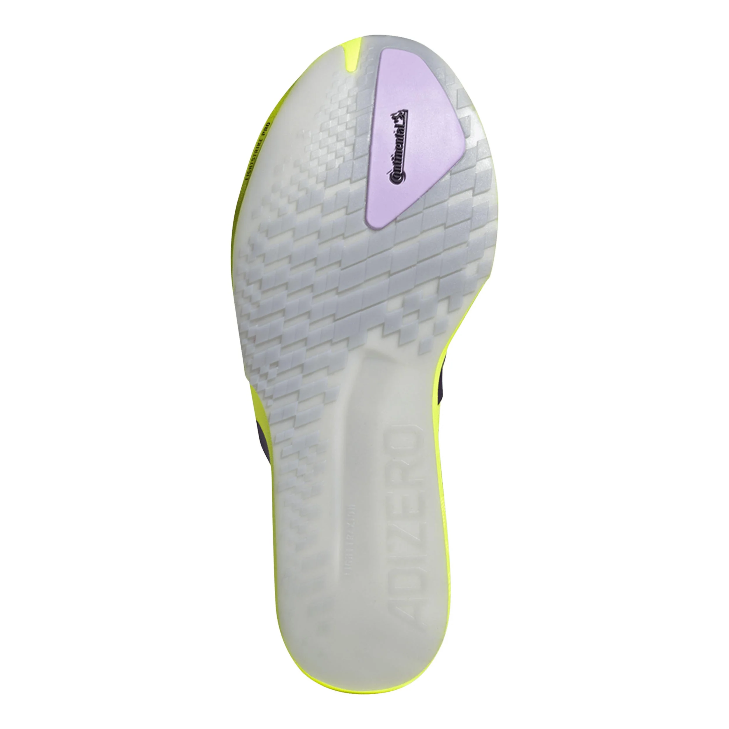 adizero Adios 9 Wettkampfschuh Herren - gelb, lila - Image 4