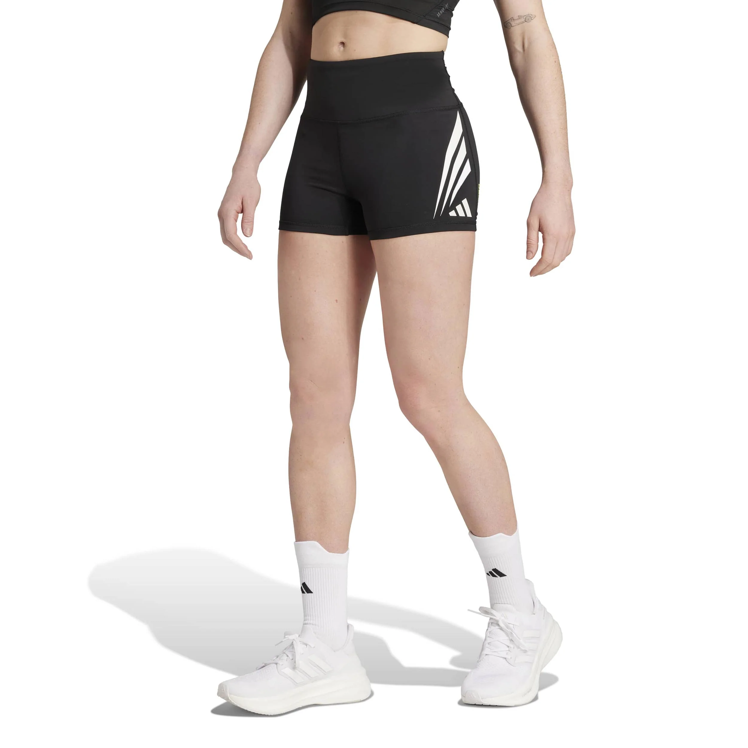 Adizero Archive 3in Lauftight Damen-Schwarz - Image 2