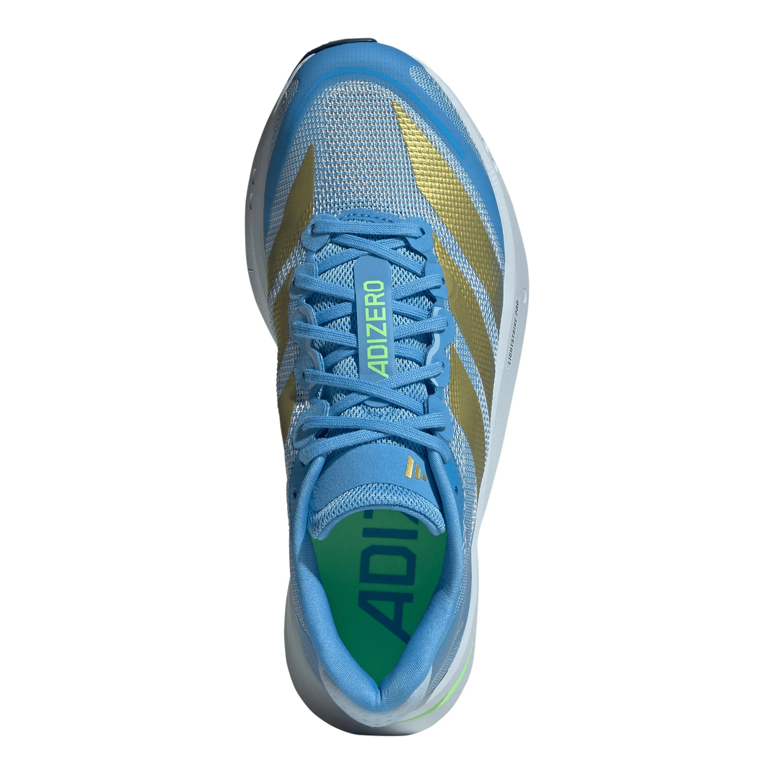 adizero Boston 13 Wettkampfschuh Damen - blau, gelb - Image 3